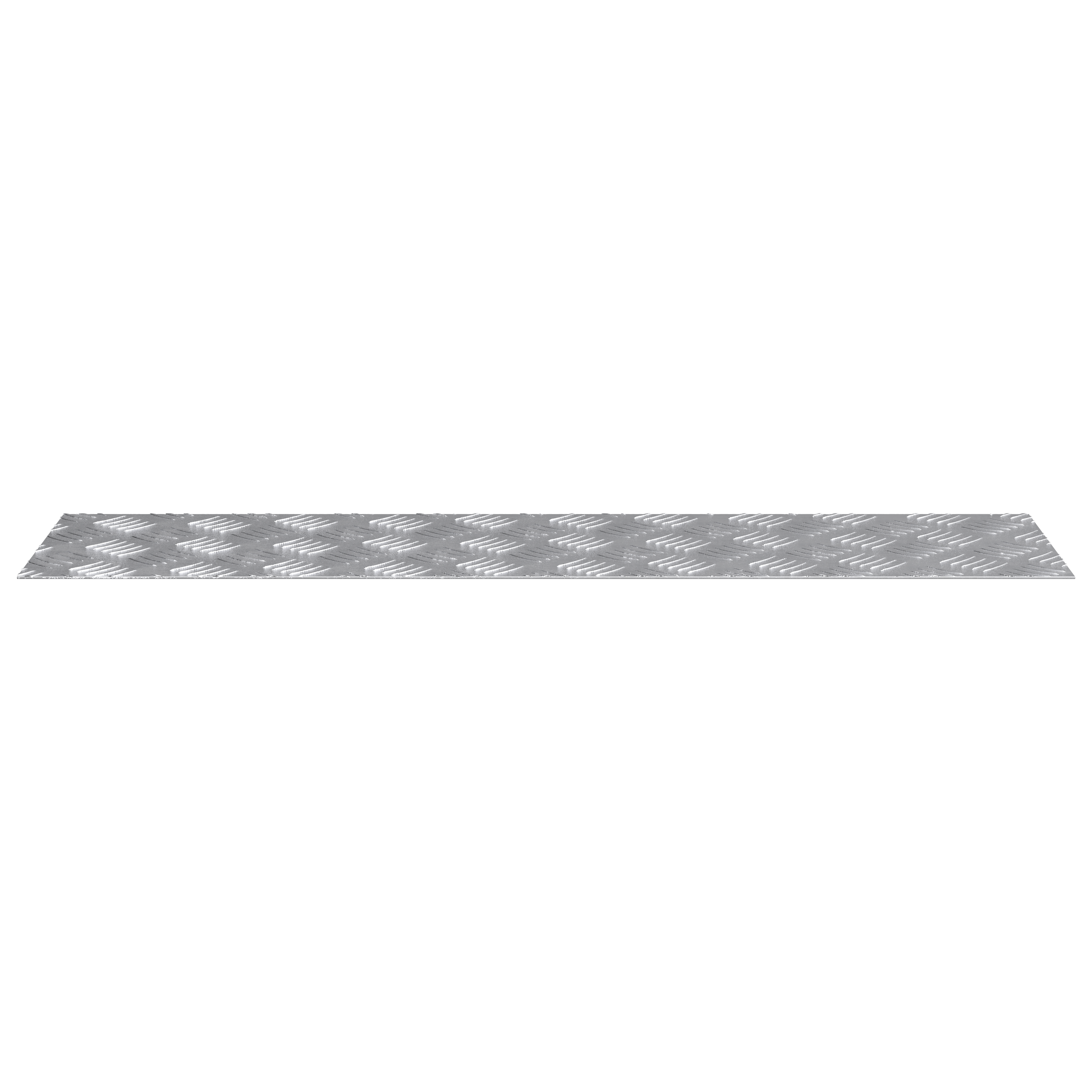 Aluminium Checker Plates 4 pcs Anti-Slip 100x25 cm - Image 4