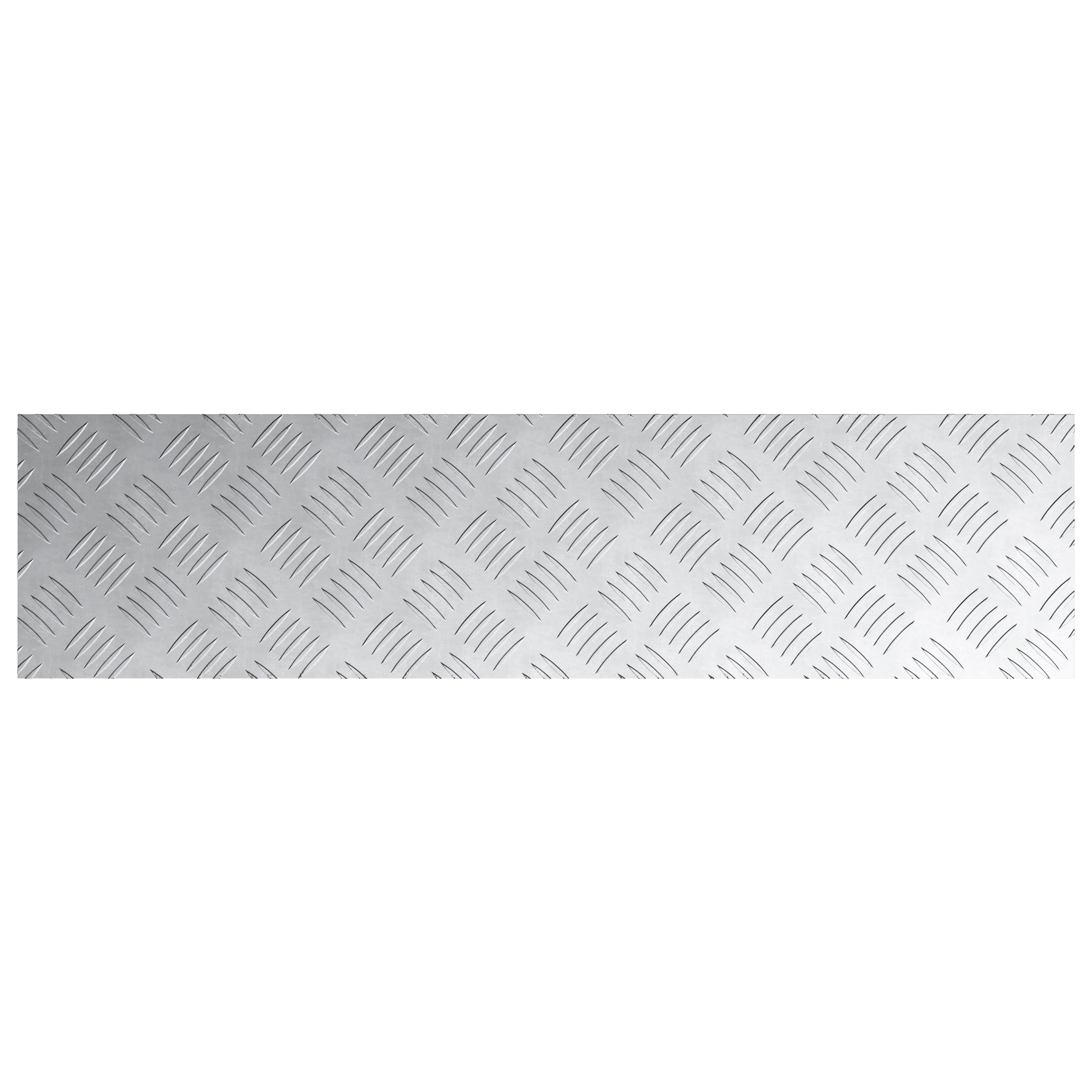Aluminium Checker Plates 4 pcs Anti-Slip 100x25 cm - Image 5