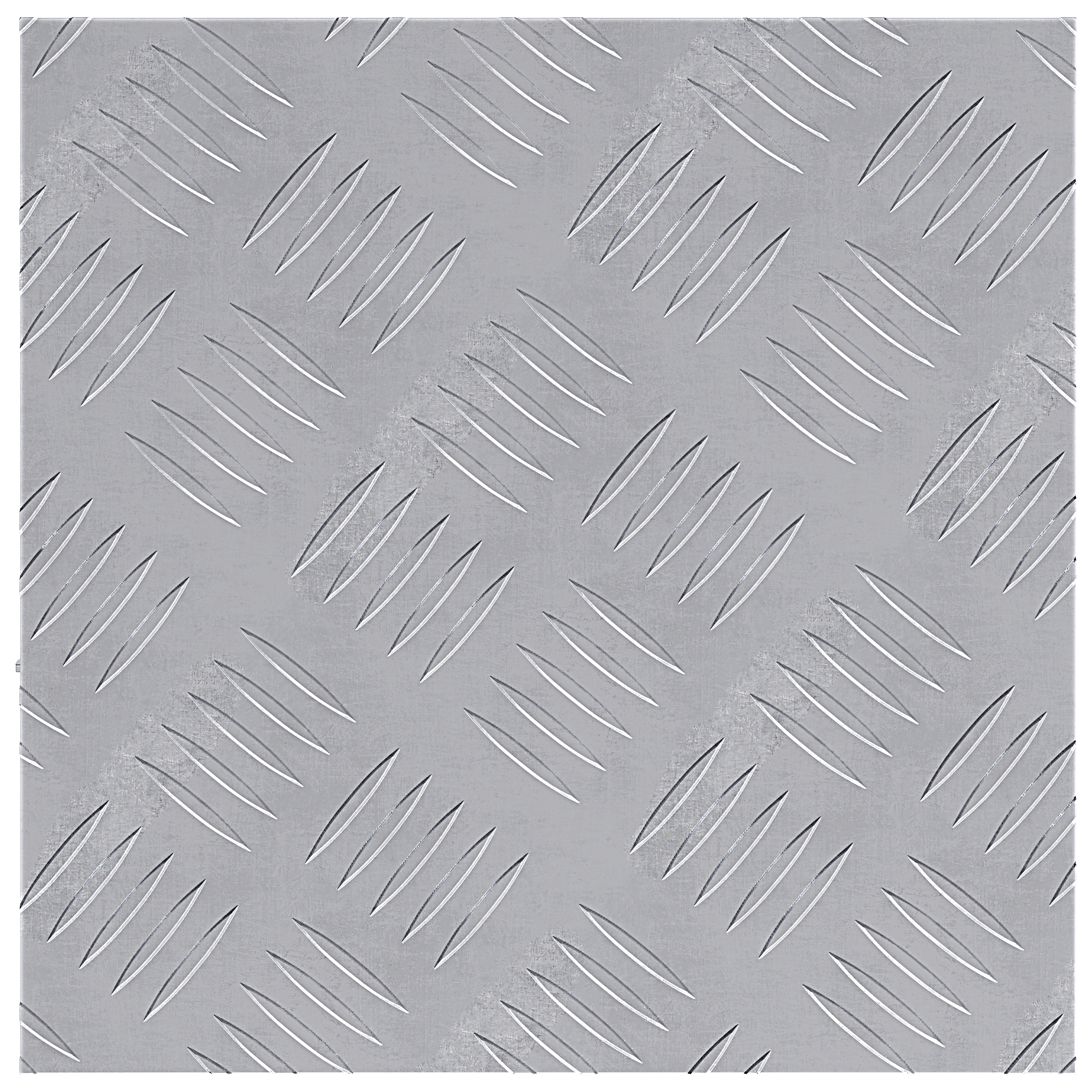 Aluminium Checker Plates 2 pcs Anti-Slip 30x30 cm - Image 5