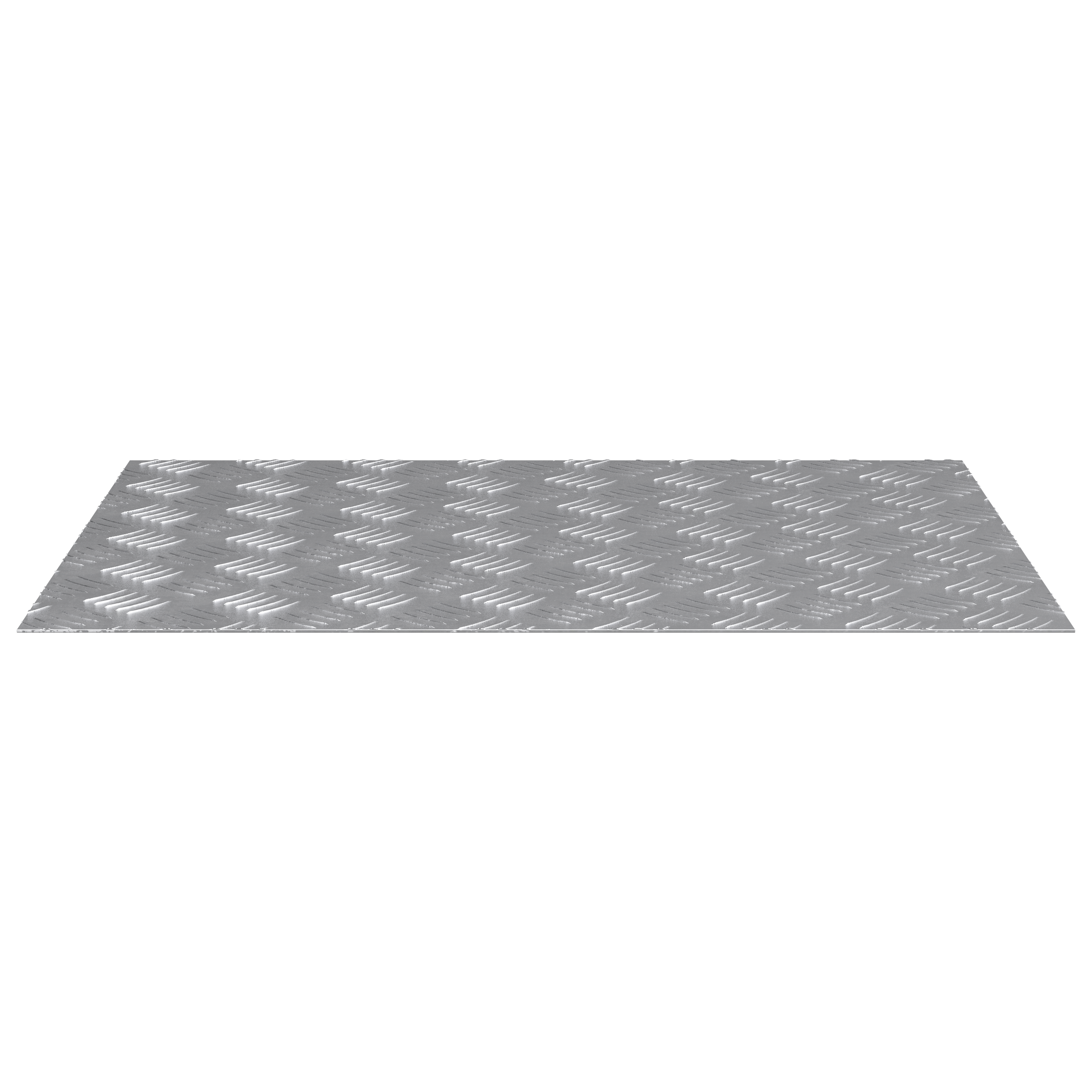 Aluminium Checker Plates 2 pcs Anti-Slip 70x50 cm - Image 2