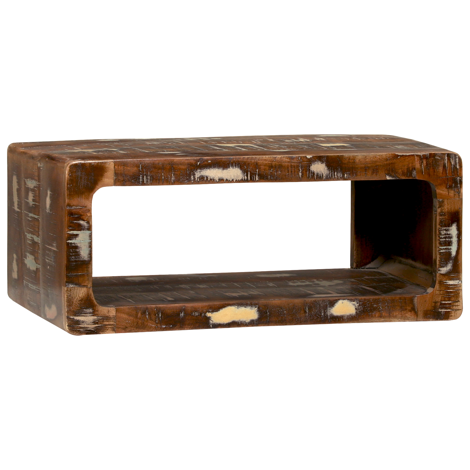 TV-kast Multicolor 60x30x25 cm Massief Hout Gerecycled