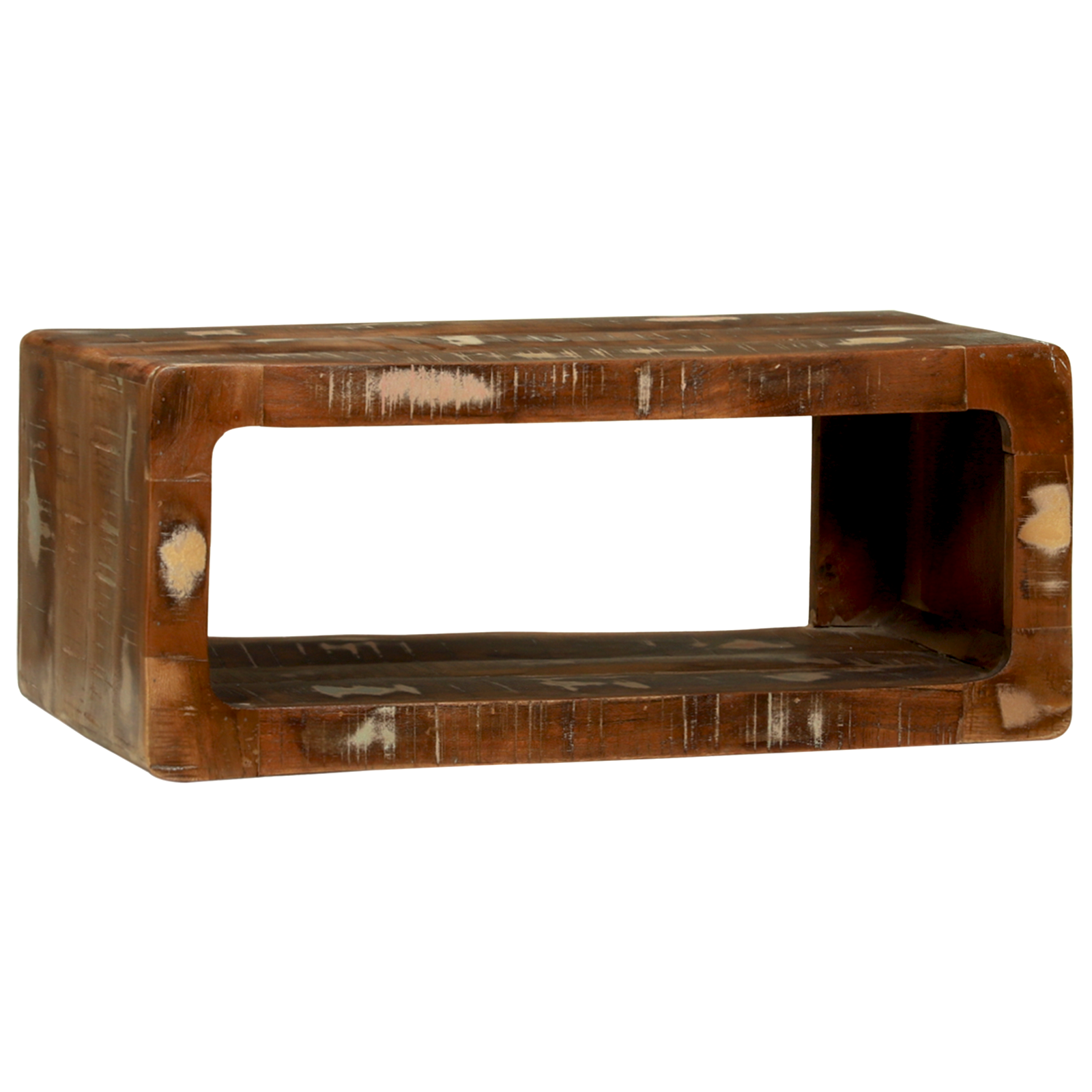 TV Cabinet Multicolour 60x30x25 cm Solid Wood Reclaimed - Image 7