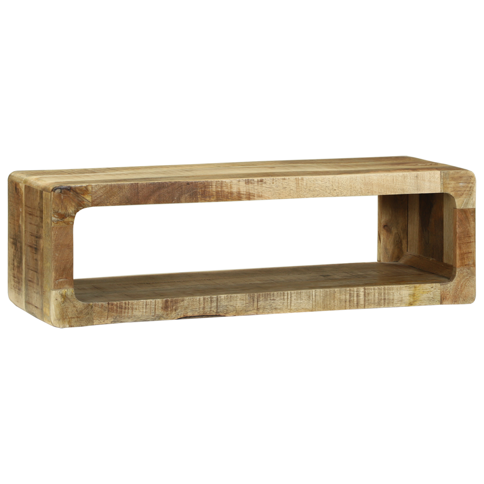 TV-kast 80x30x25 cm Massief Hout Ruw Mango