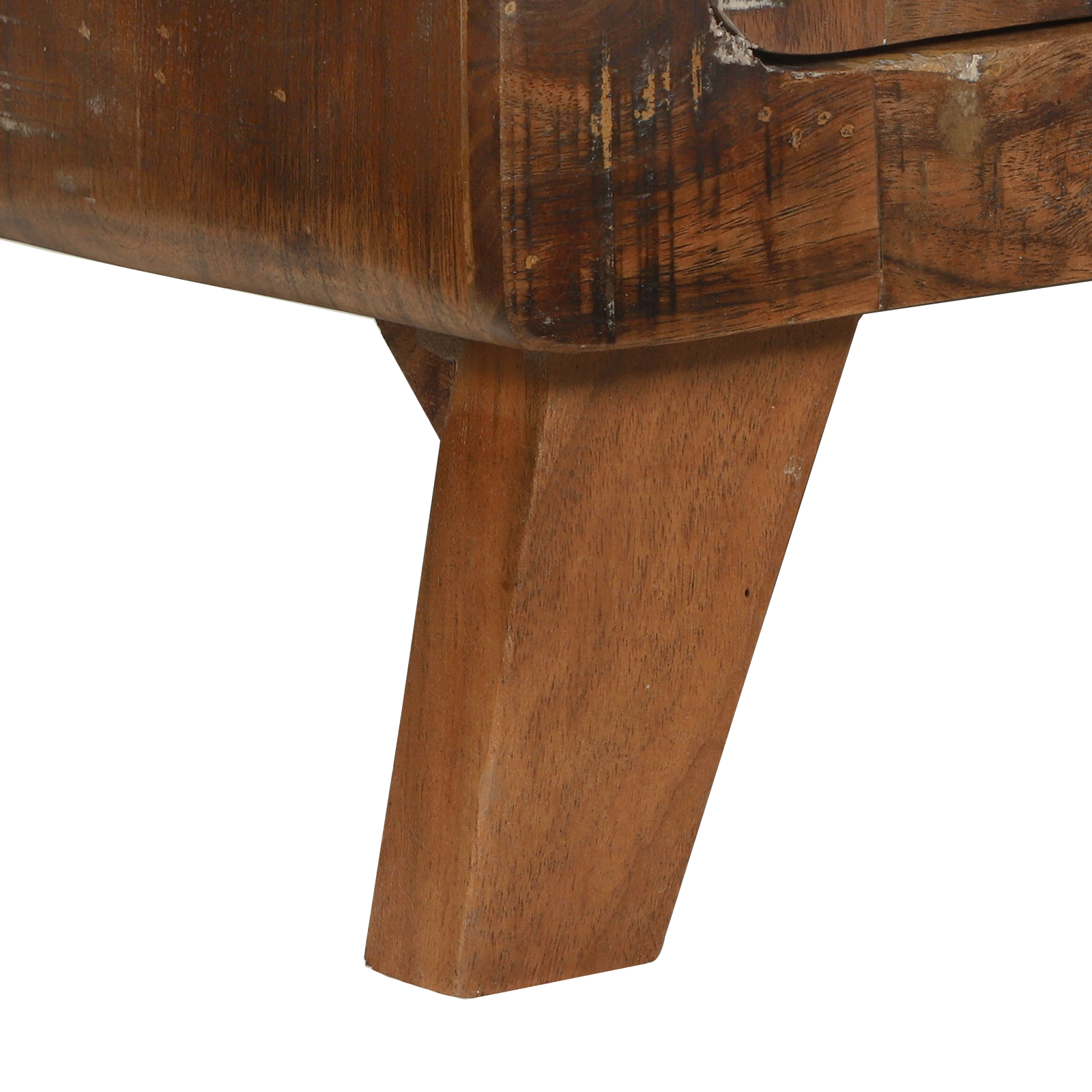 Coffee Table Multicolour 80x54x45 cm Solid Wood Reclaimed - Image 10