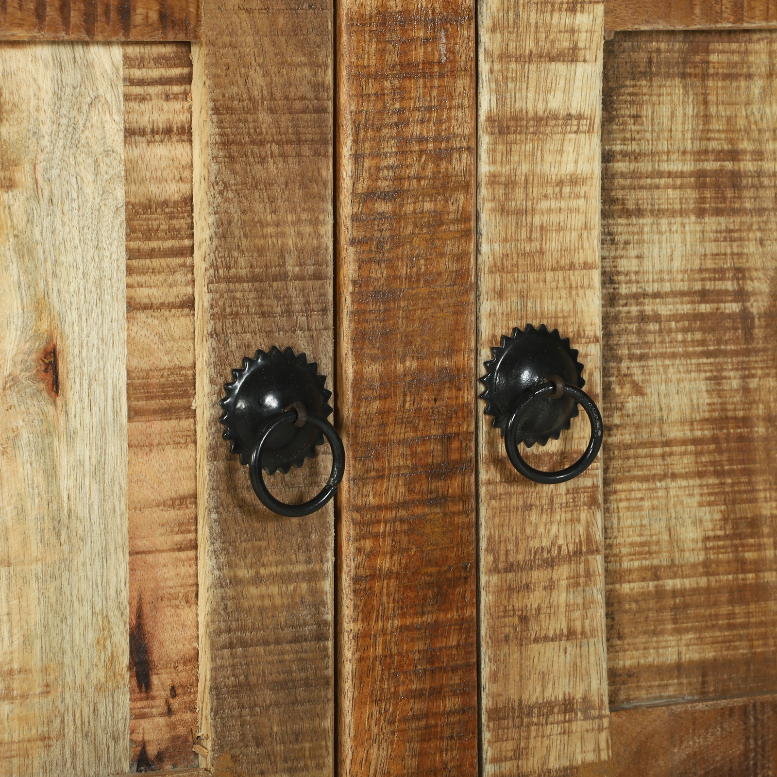 Coffee Table 80x54x45 cm Solid Wood Rough Mango - Image 8