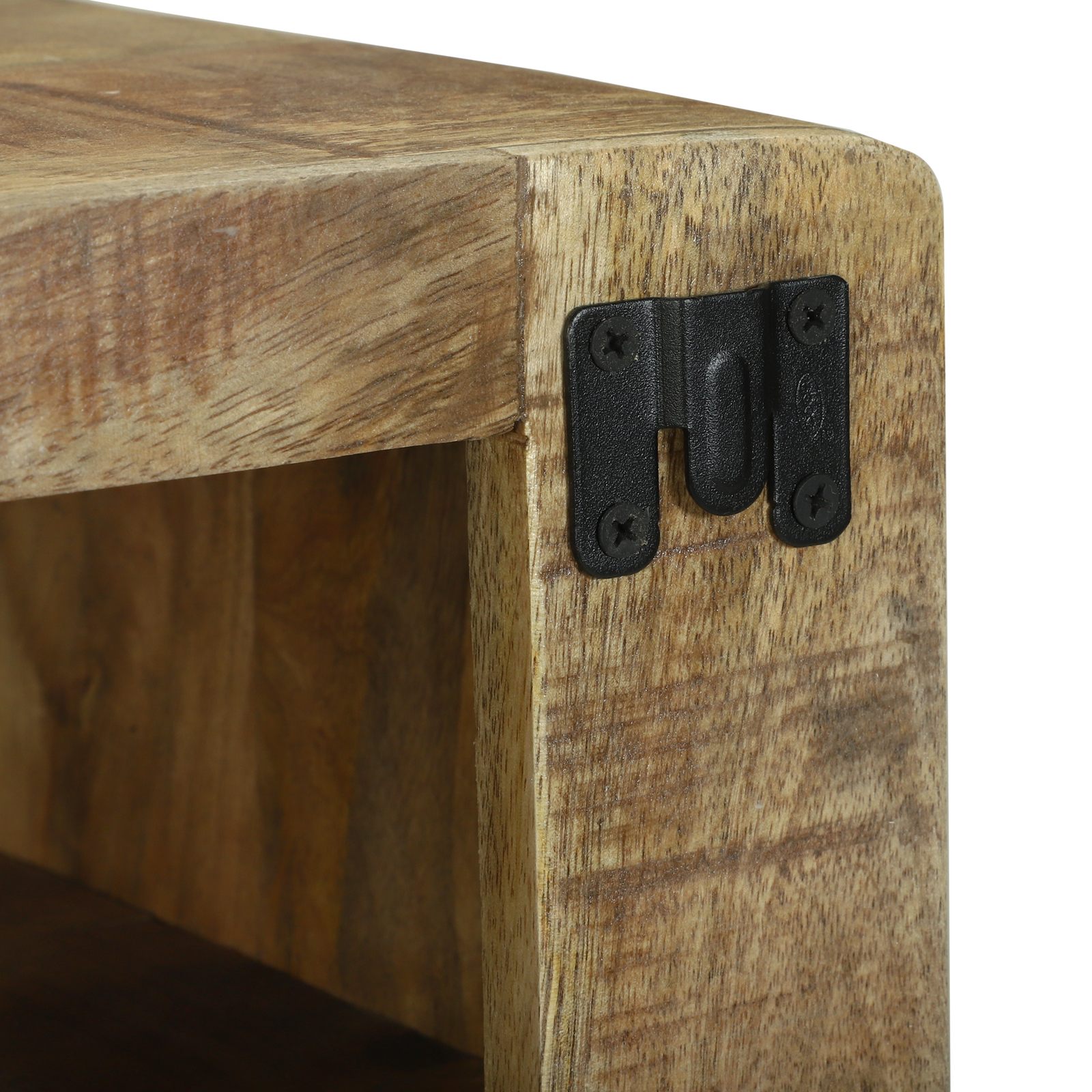 TV Cabinet 60x32x36 cm Solid Wood Mango - Image 7