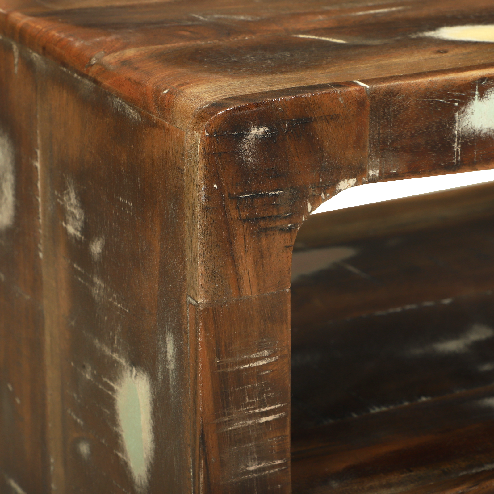 TV Cabinet 60x32x36 cm Solid Wood Reclaimed - Image 8