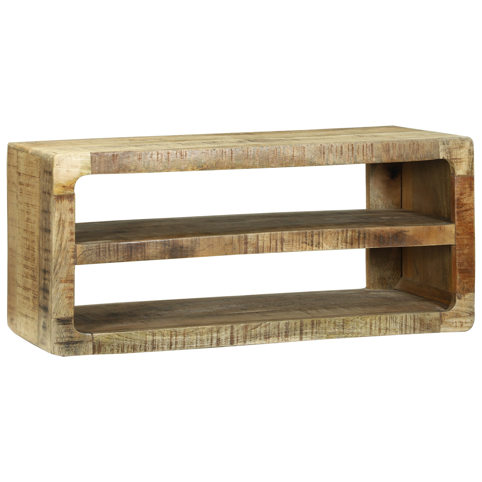 TV Cabinet 80x32x36 cm Solid Wood Mango - Image 2