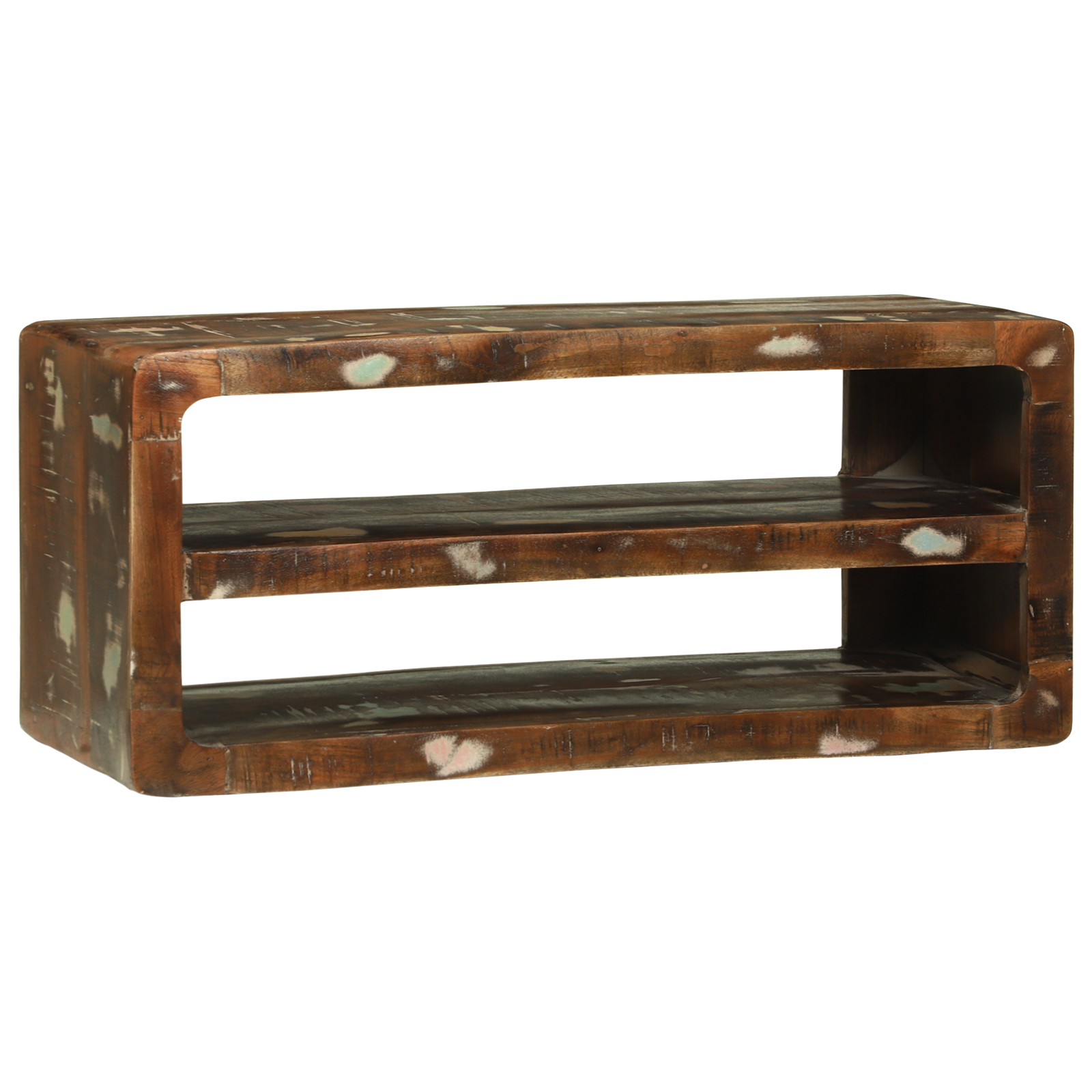 TV-kast 80x32x36 cm Massief Hout Gerecycled
