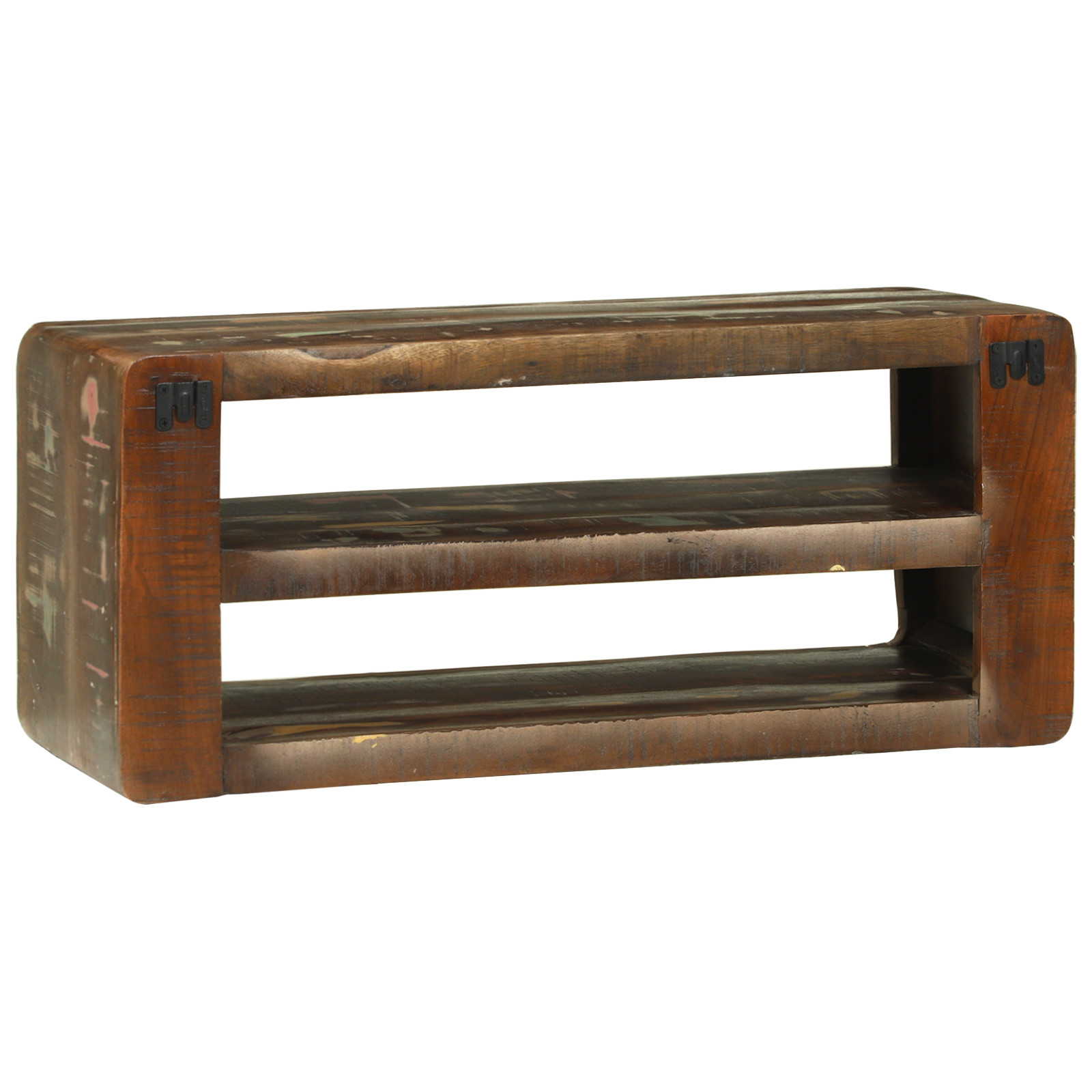 TV Cabinet 80x32x36 cm Solid Wood Reclaimed - Image 5