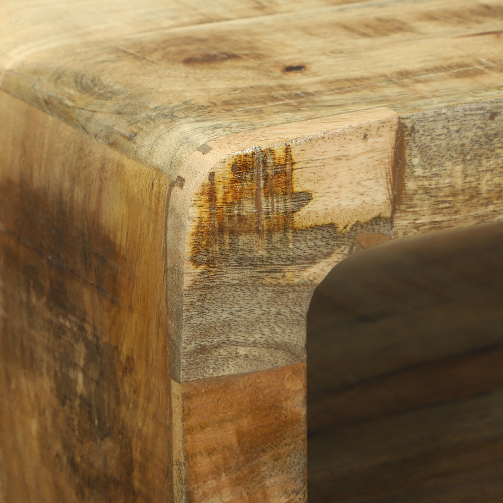 TV Cabinet 100x32x36 cm Solid Wood Mango - Image 7