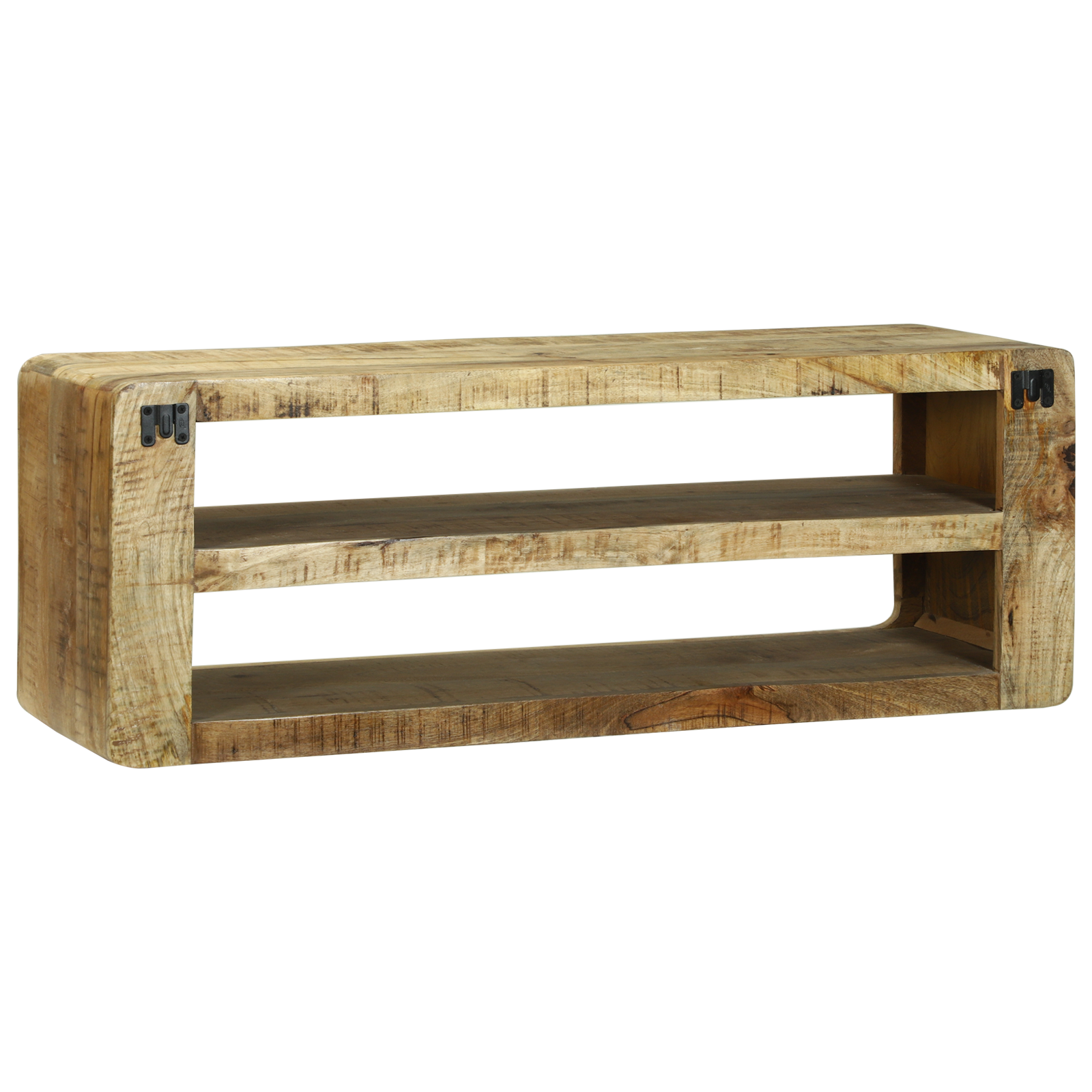 TV Cabinet 100x32x36 cm Solid Wood Mango - Image 5