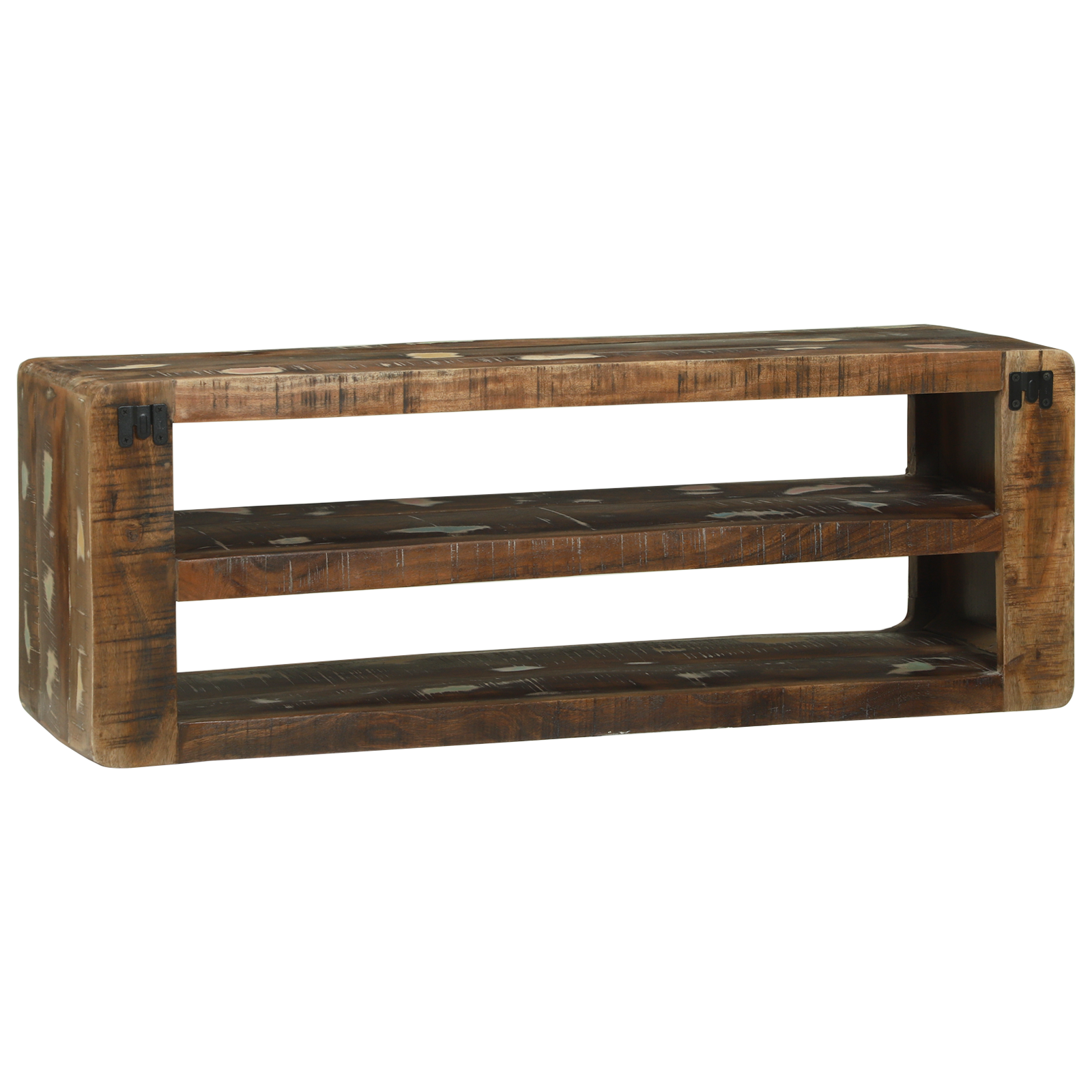 TV Cabinet 100x32x36 cm Solid Wood Reclaimed - Image 5
