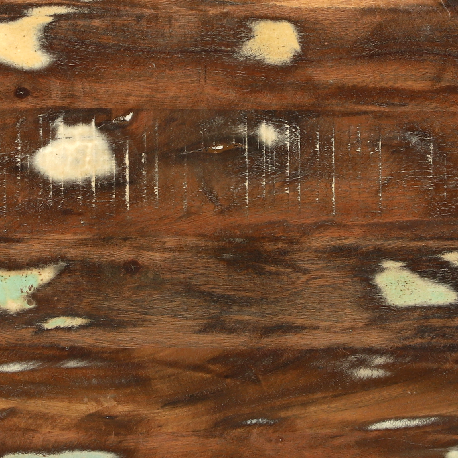 Media Storage Cabinet Reclaimed Wood Multicolour Solid Reclaimed Wood - Image 6