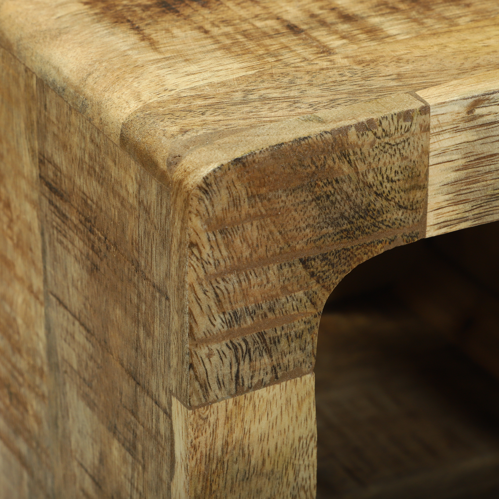 TV Unit 36x36x30 cm Solid Wood Mango - Image 9