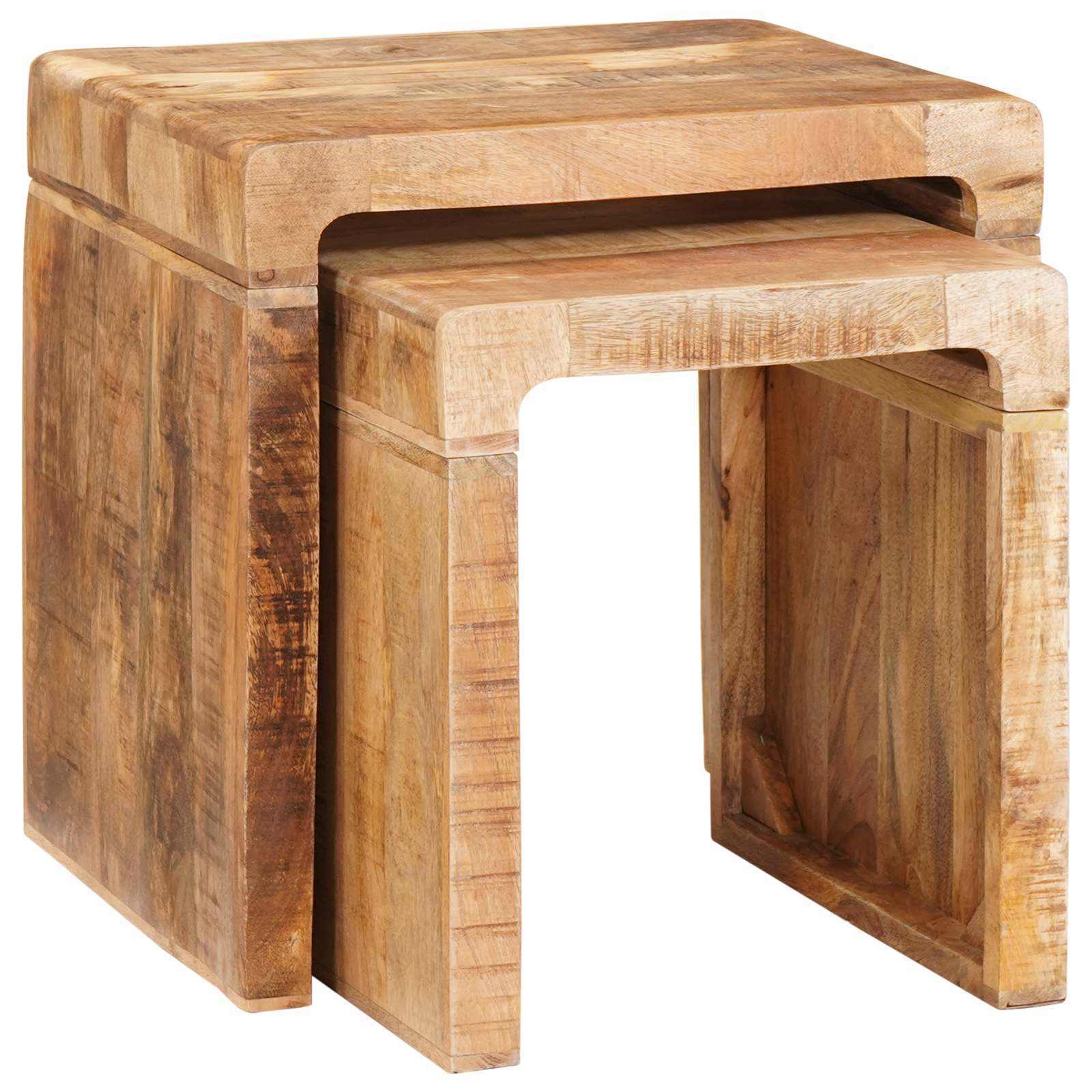 Eindtafels Bruin massief mangohout