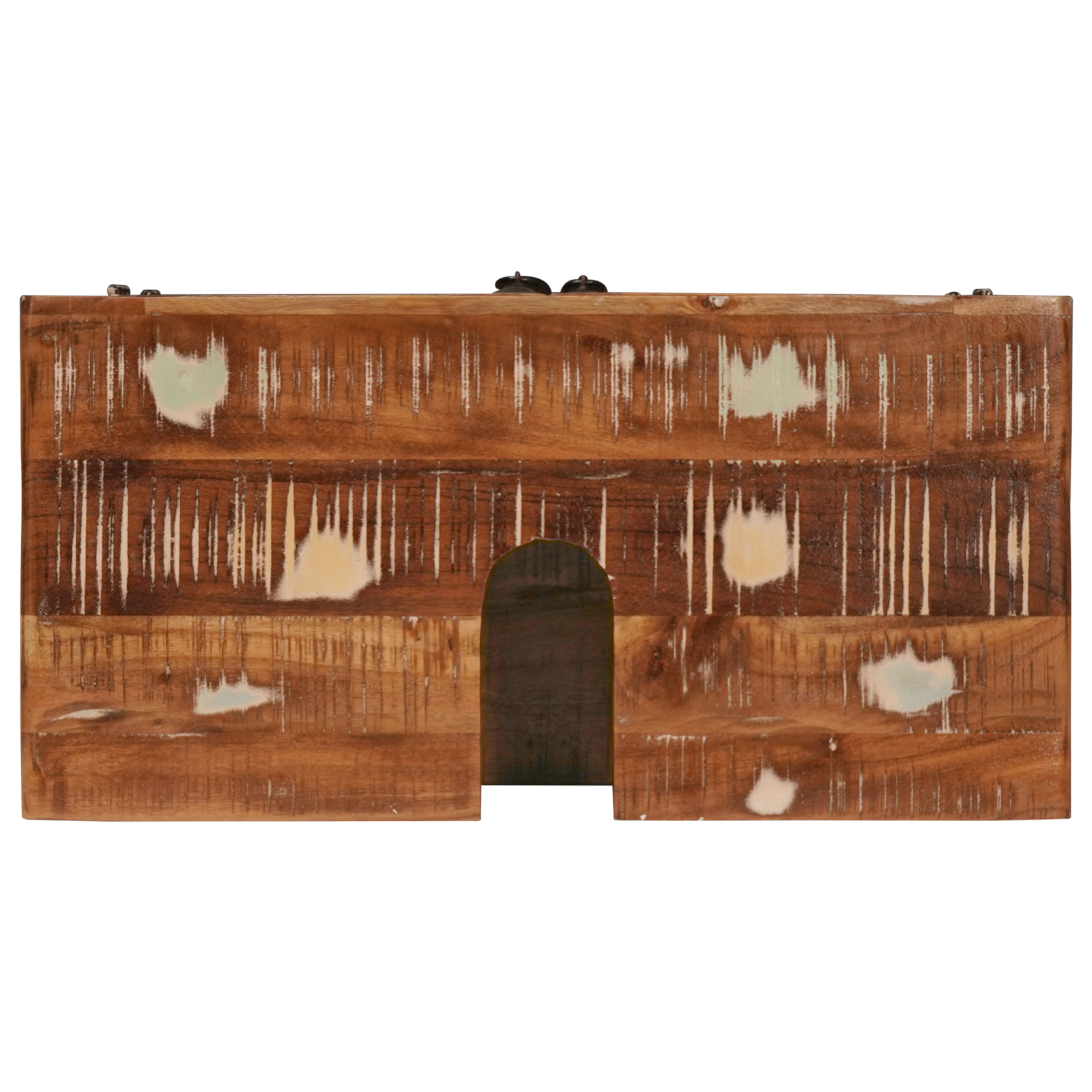 Badkamerkast Massief gerecycled hout en engineered hout