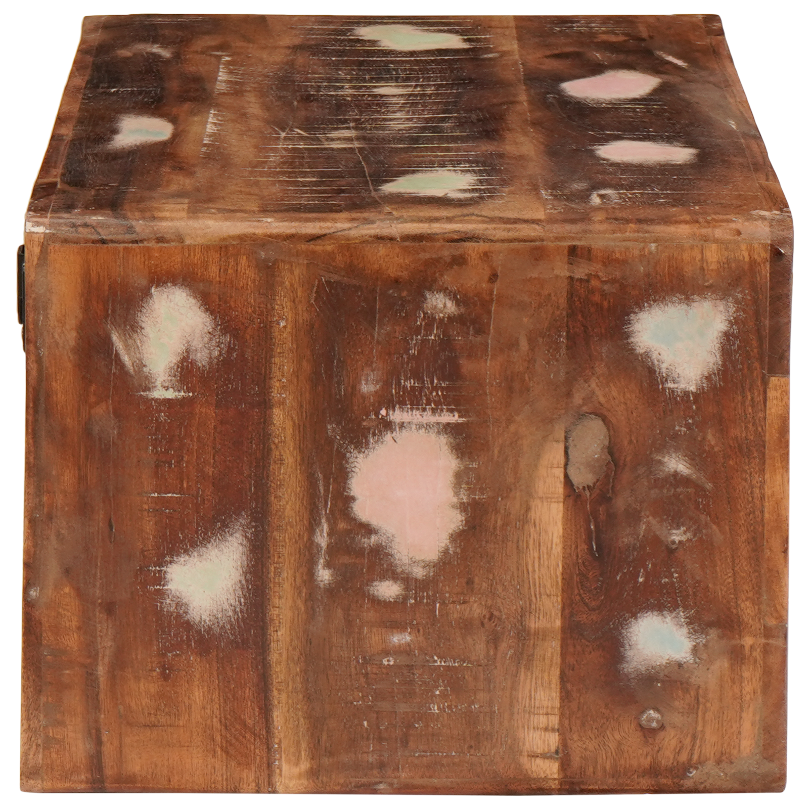 Nachtkastje 2 pcs Bruin 45 x 30 x 24 cm Massief Gerecycled Hout