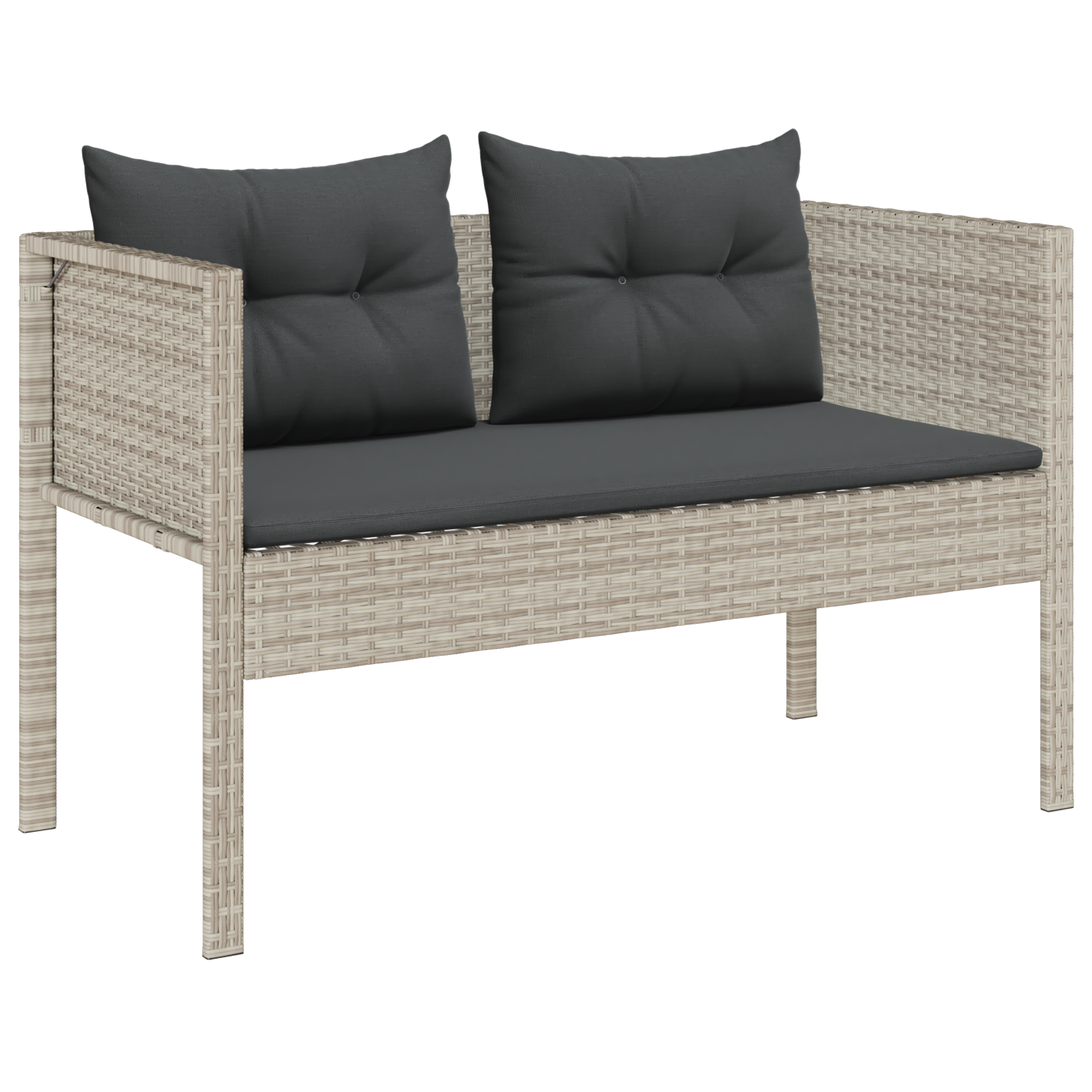 Outdoor Sofa Set Light grey and dark grey - Image 4