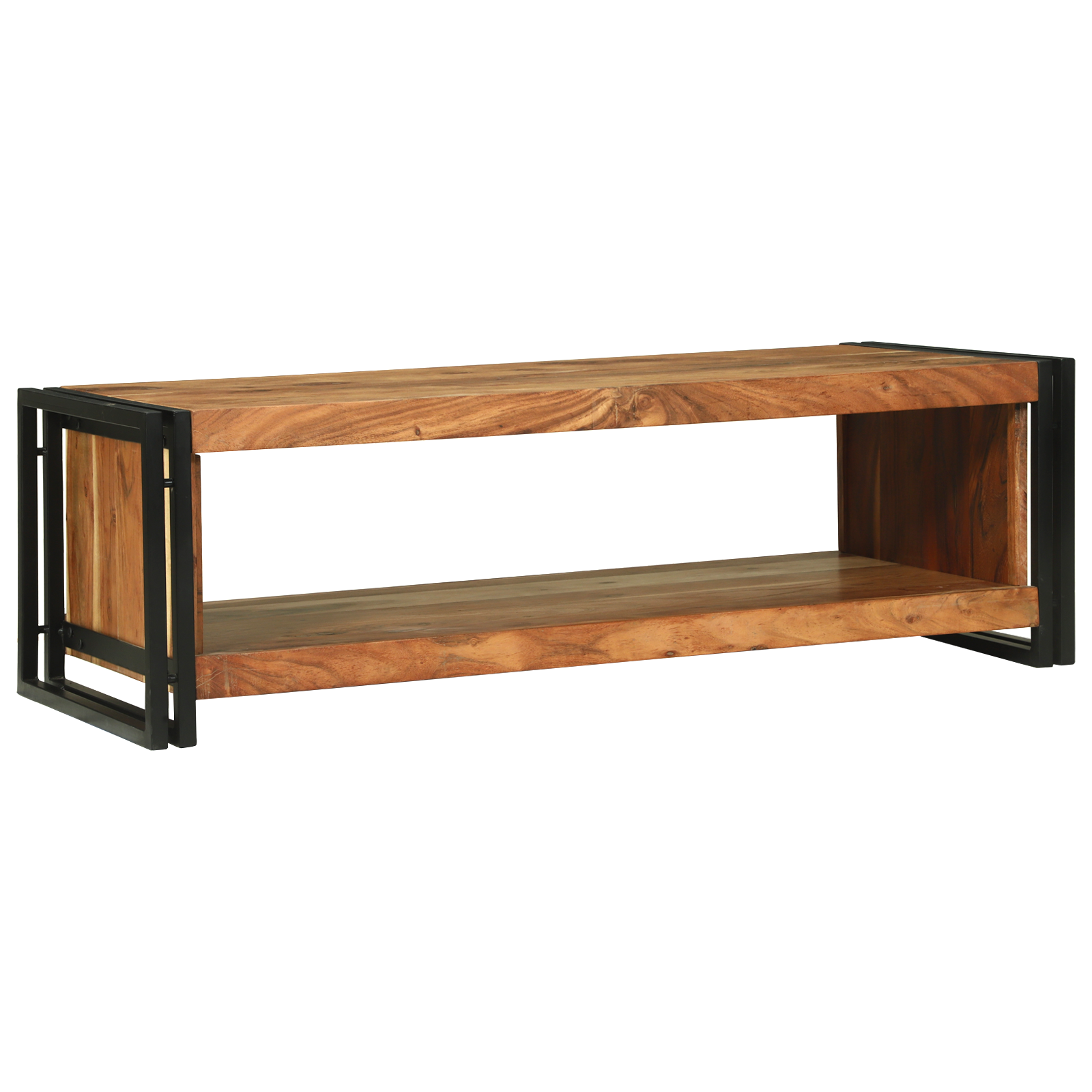 Coffee Table 120x50x38 cm Solid Wood Acacia