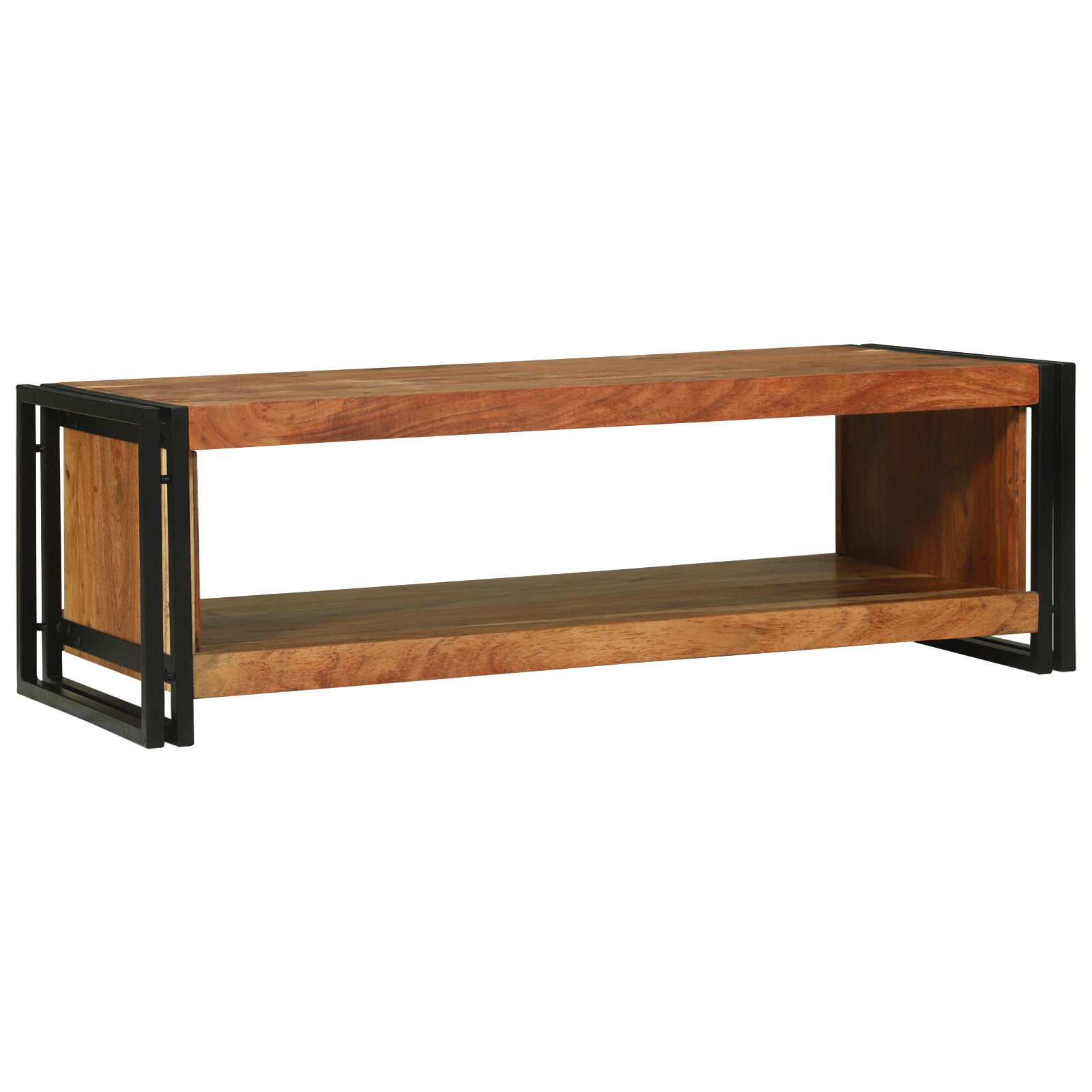 Coffee Table 120x50x38 cm Solid Wood Acacia - Image 6