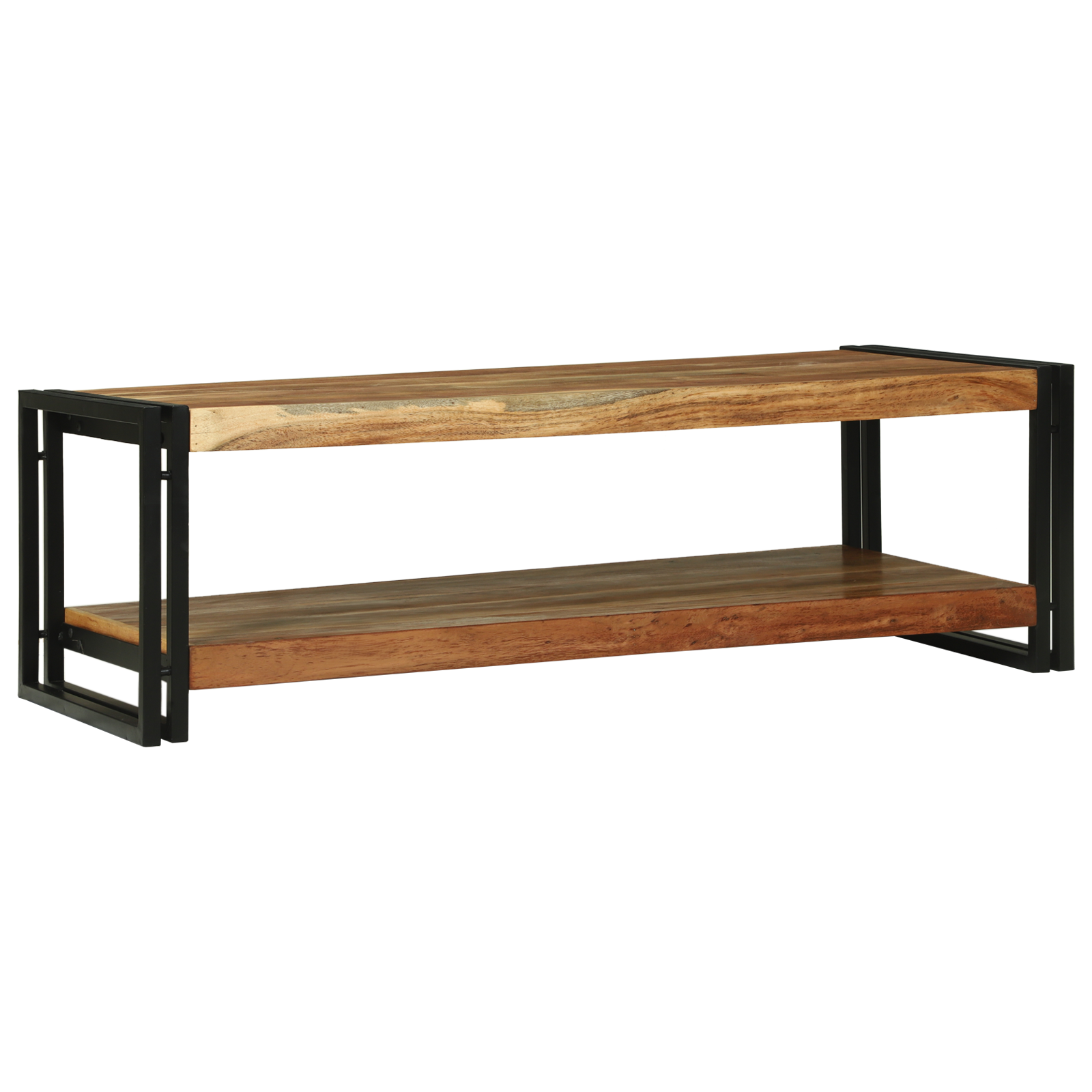 Coffee Table 120x50x38 cm Solid Wood Acacia - Image 2
