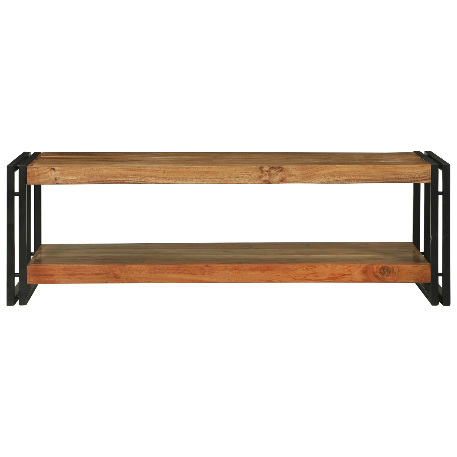 Coffee Table 120x50x38 cm Solid Wood Acacia - Image 3