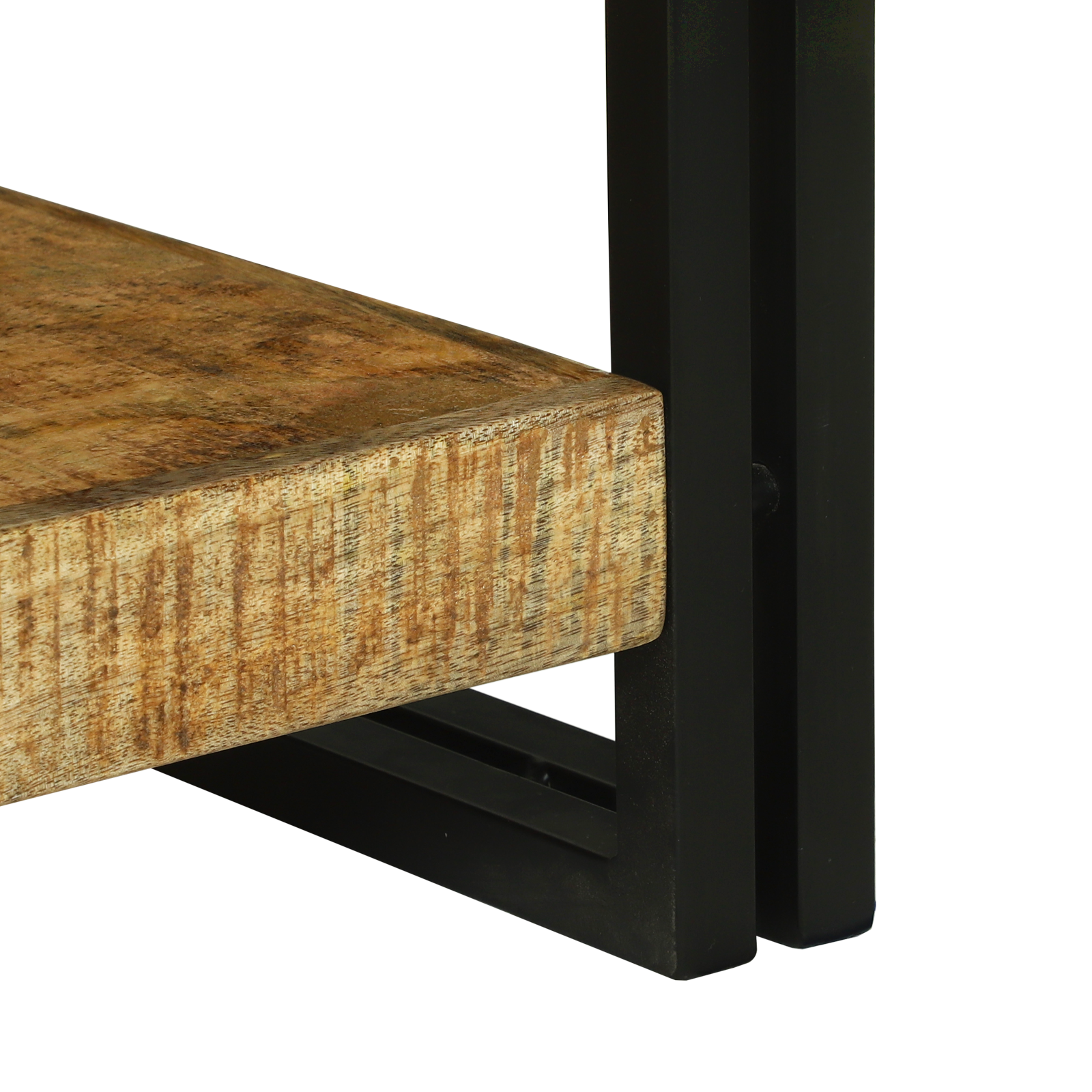 Console Table 120x33x75 cm Solid Rough Wood Mango - Image 7