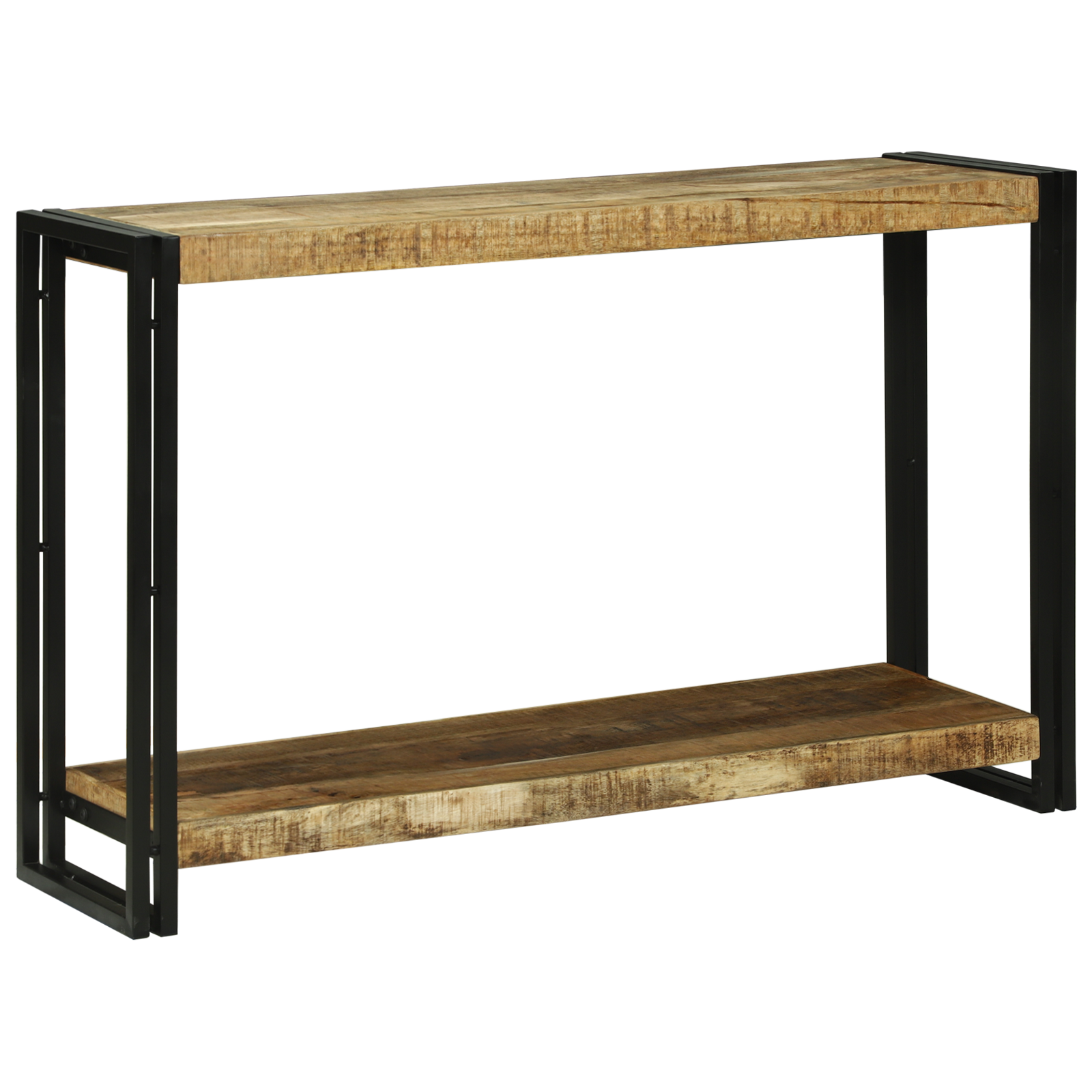 Consoletafel 120x33x75 cm Massief Ruw Mangohout
