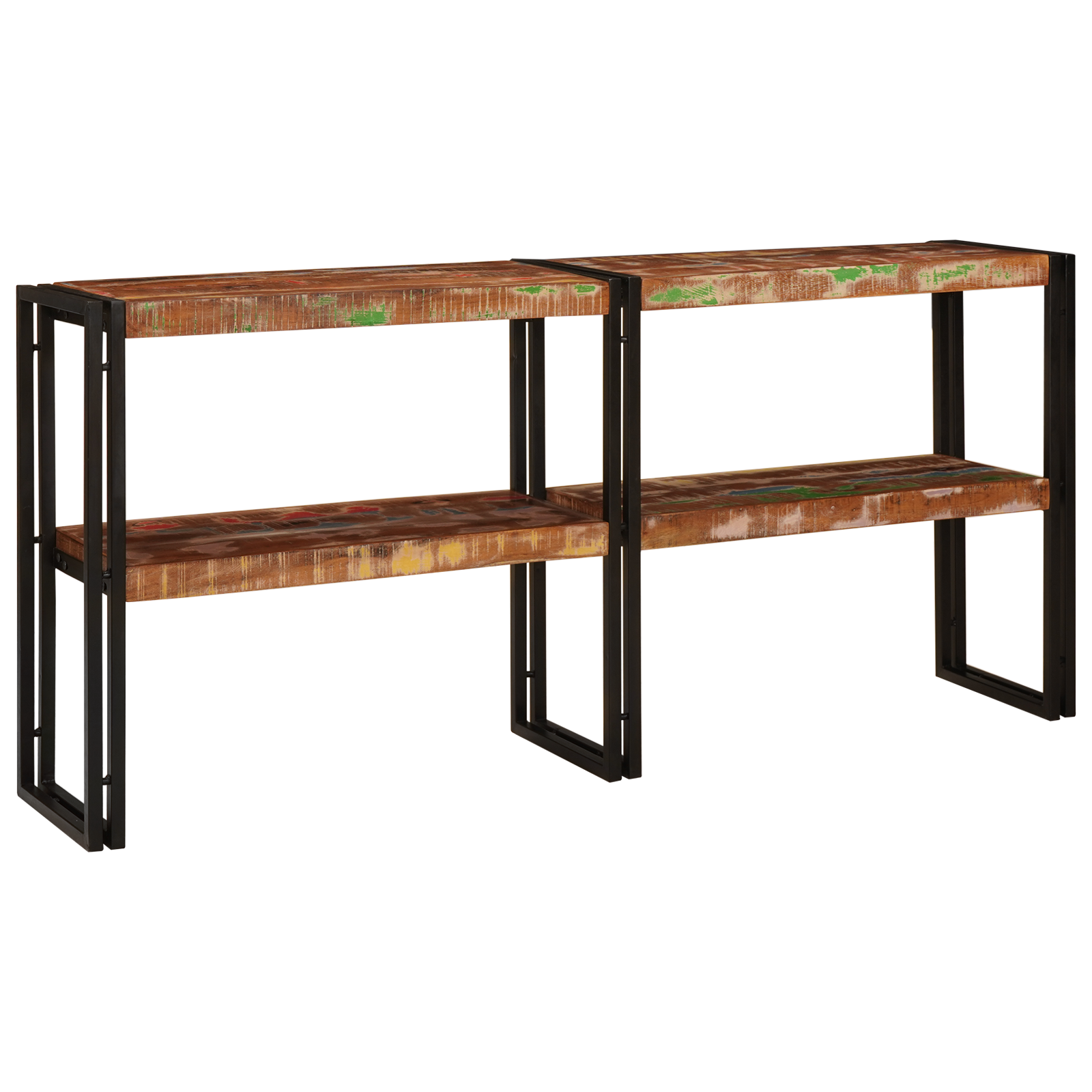 Console Table 160x33x75 cm Solid Wood Reclaimed - Image 2