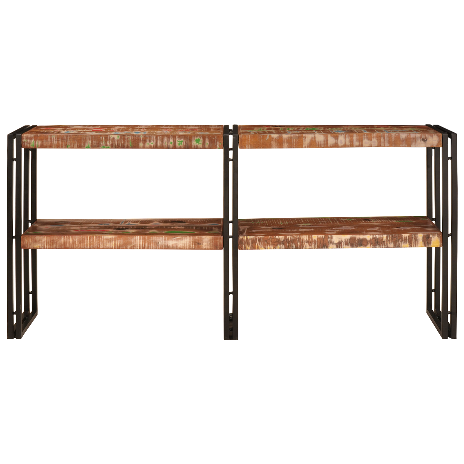 Console Table 160x33x75 cm Solid Wood Reclaimed - Image 3