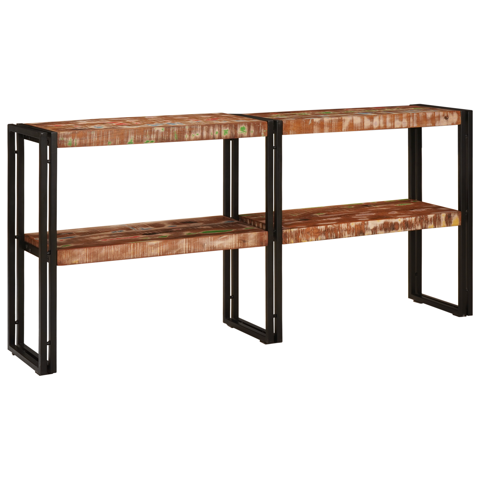Console Table 160x33x75 cm Solid Wood Reclaimed - Image 5
