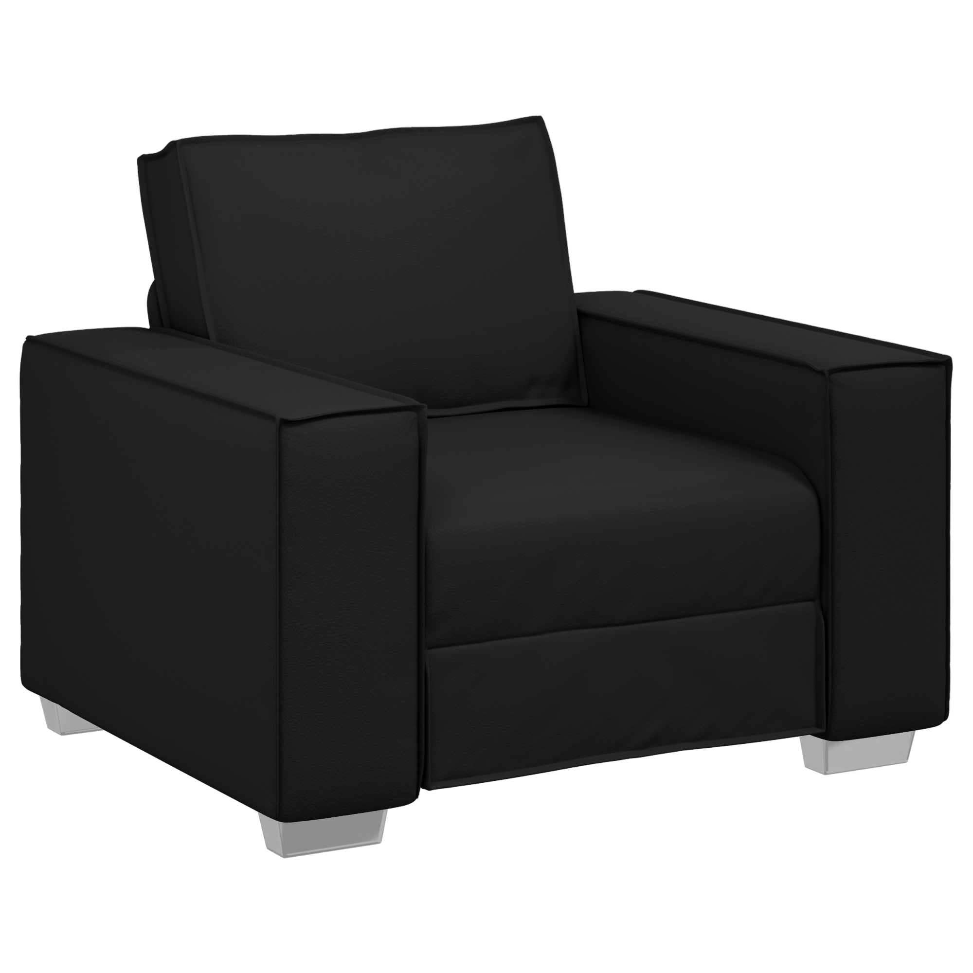 Thumbnail - vidaXL Sessel Schwarz 59 cm Kunstleder