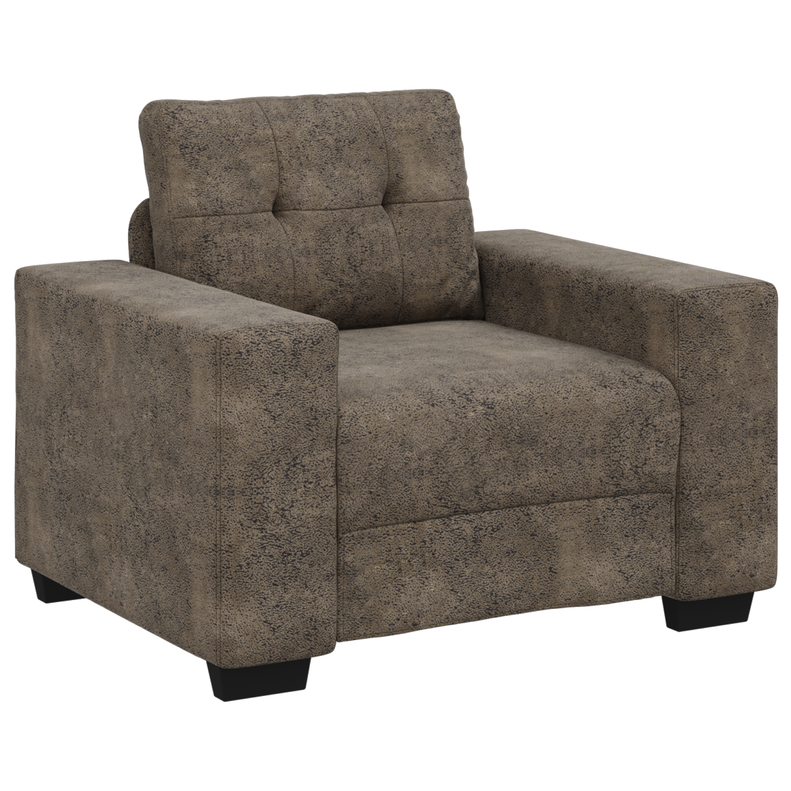 Thumbnail - vidaXL Sofa-Sessel mit Kissen Dunkelgrau Kunstleder