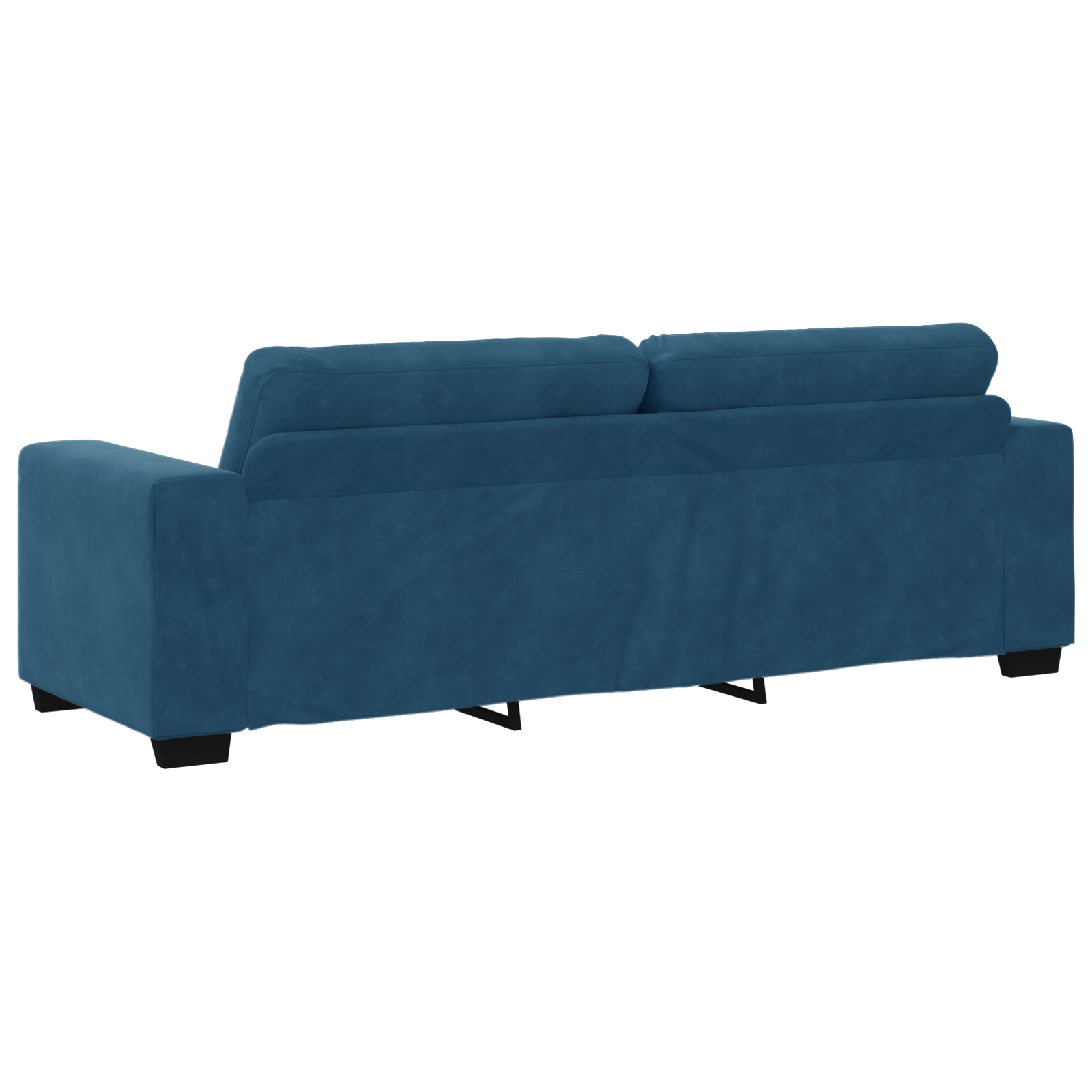 vidaXL 3-Sitzer-Sofa Blau 180 cm Samt – Bild 5