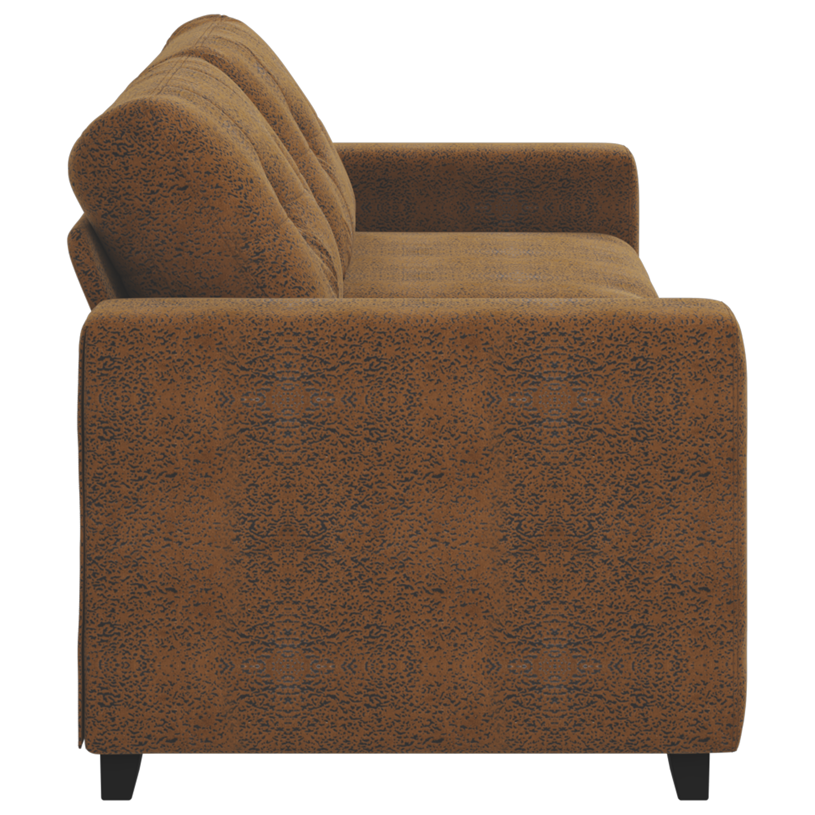 3-vietis sofa ruda 180 cm dirbtinė oda - Image 5