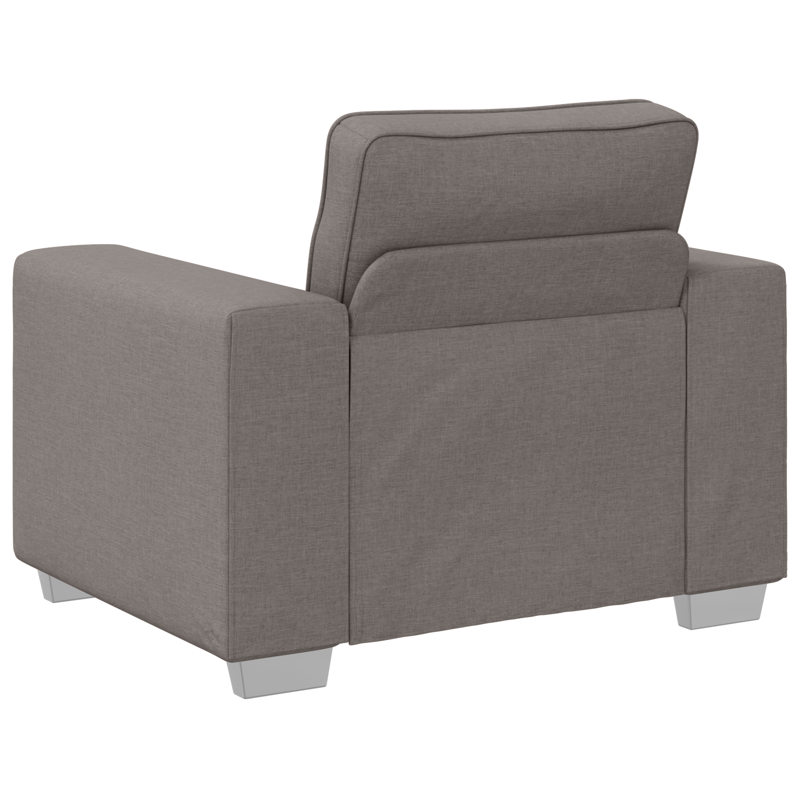 Sofa Chair in Taupe - 59 cm Fabric - Image 4