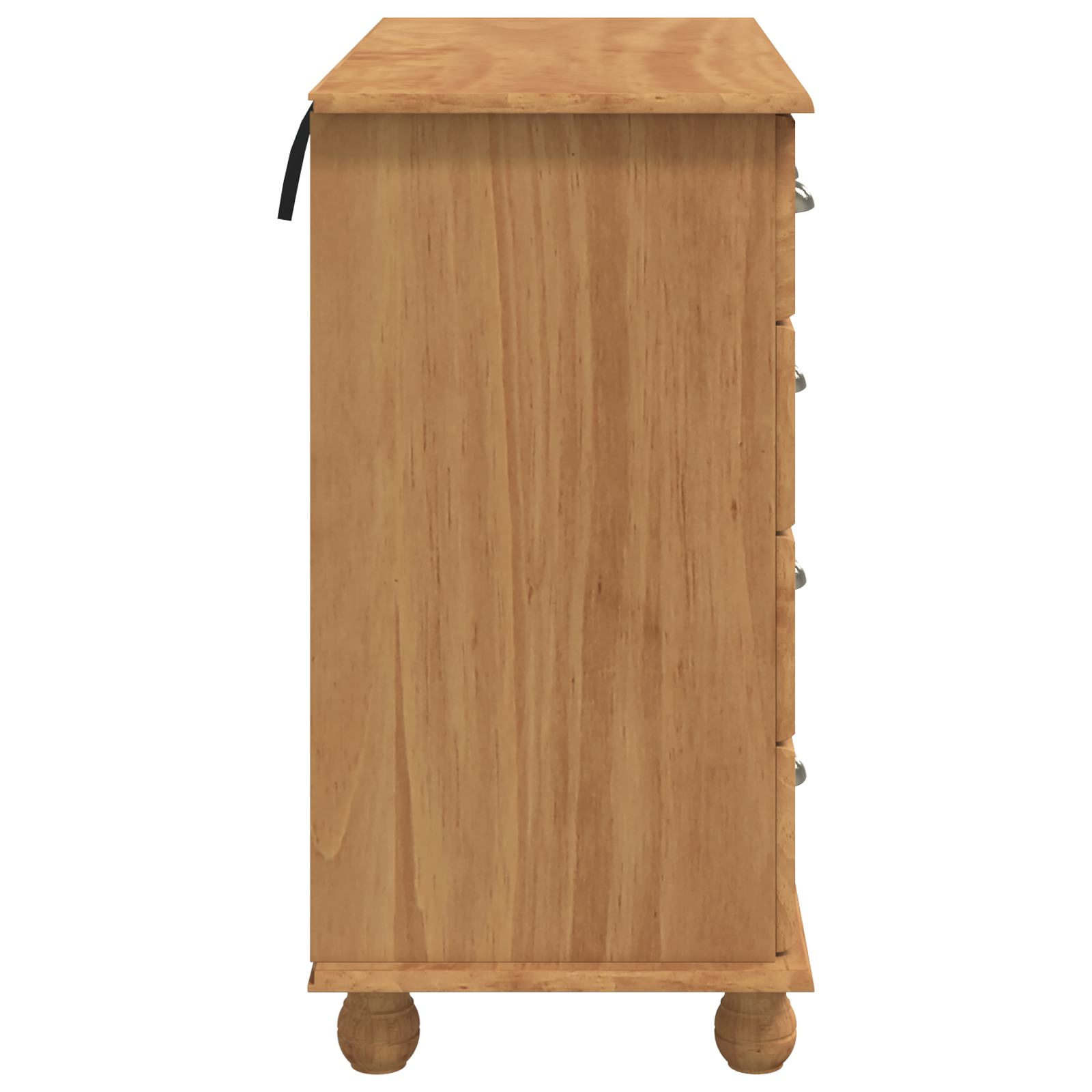 stalčių komoda 'ASKIM'medus ruda 91x40x79 cm kietosios medienos pušies - Image 7