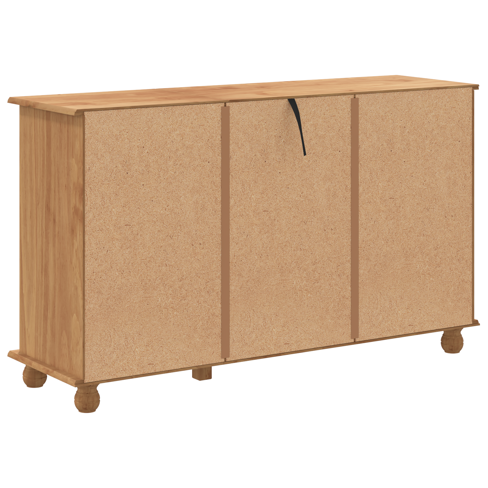 Stalčių komoda "ASKIM" 79x40x133.5 cm Tvirta pušies mediena - Image 8