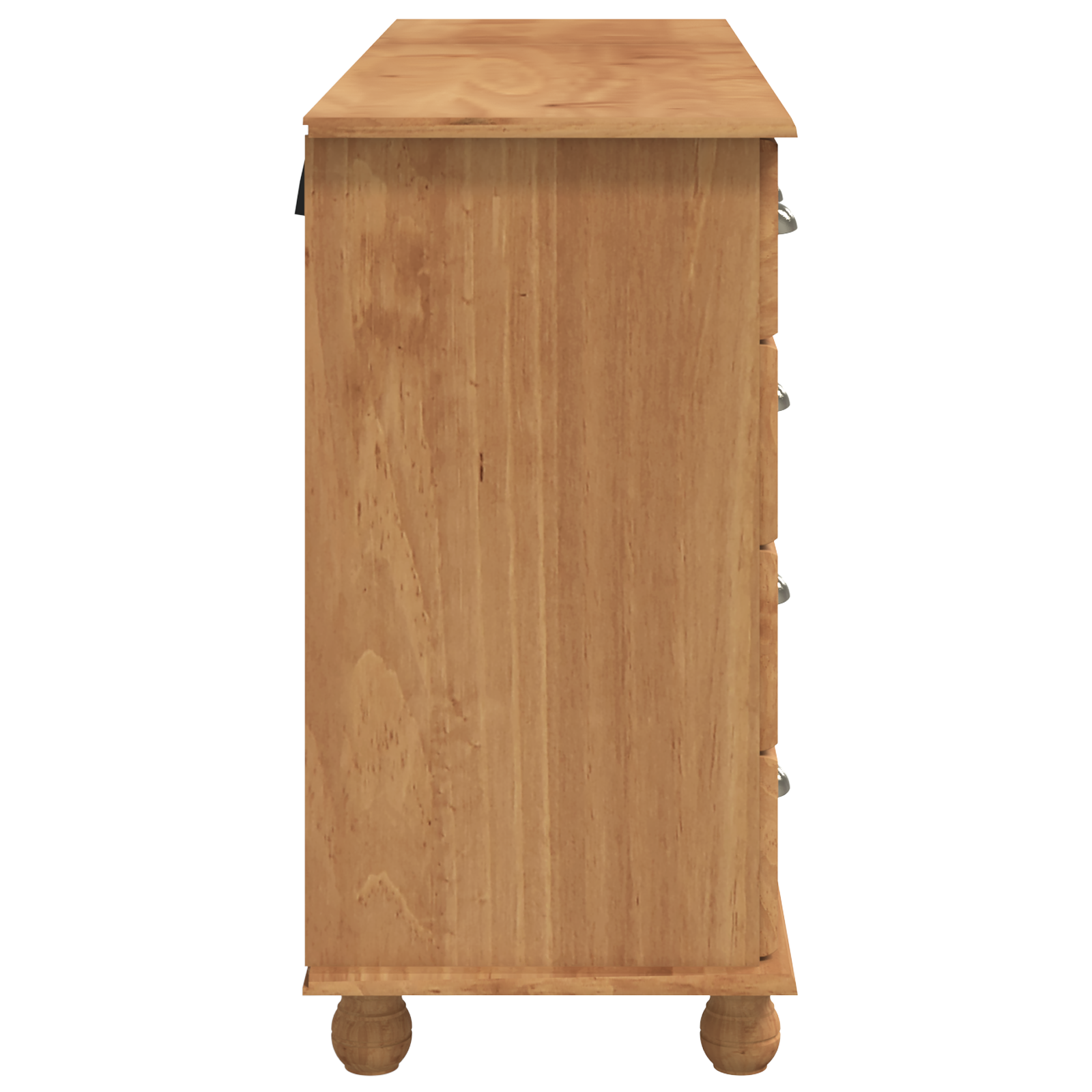 Stalčių komoda "ASKIM" 79x40x133.5 cm Tvirta pušies mediena - Image 7