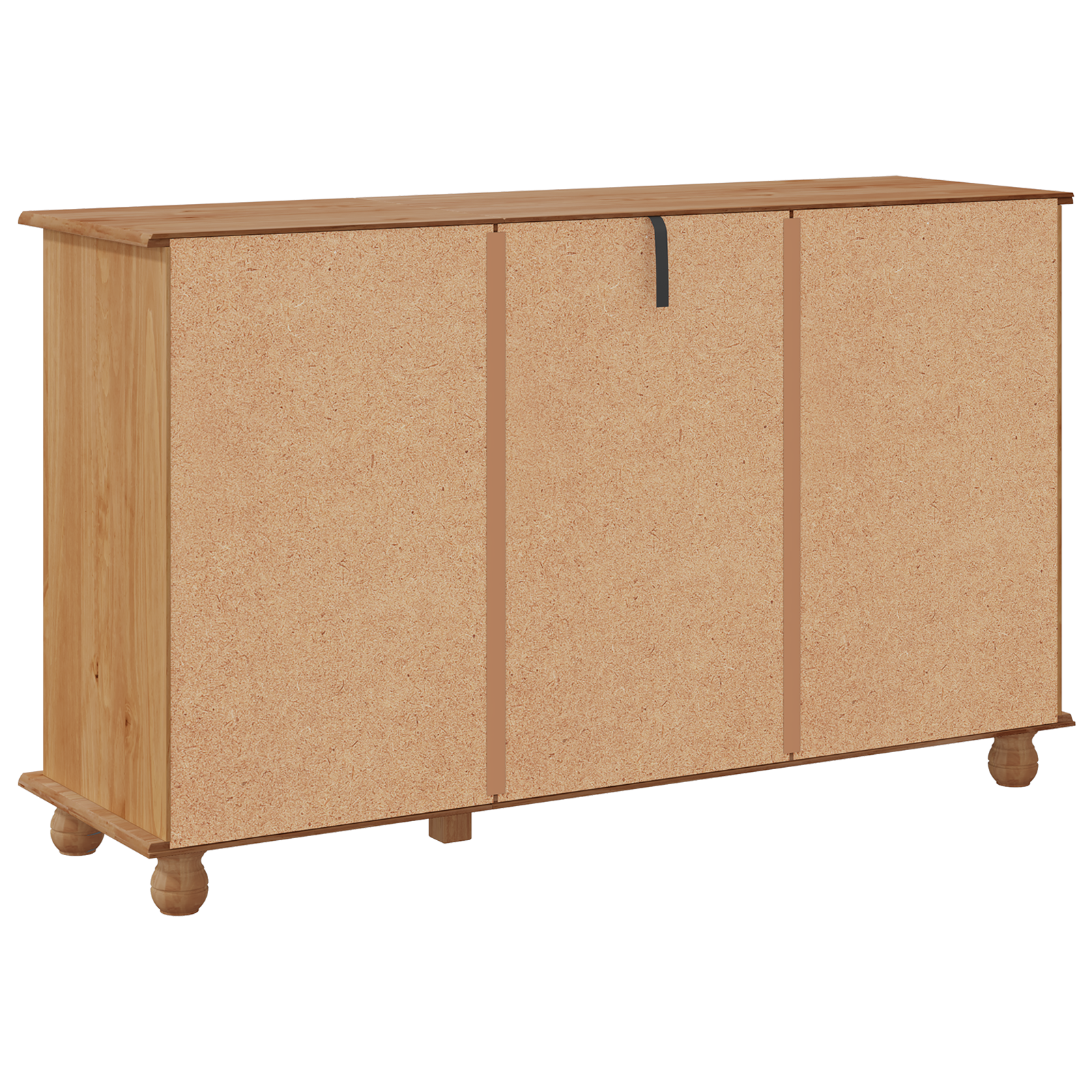 Sideboard "ASKIM" 133,5x40x79 cm Solid Wood Pine - Image 8
