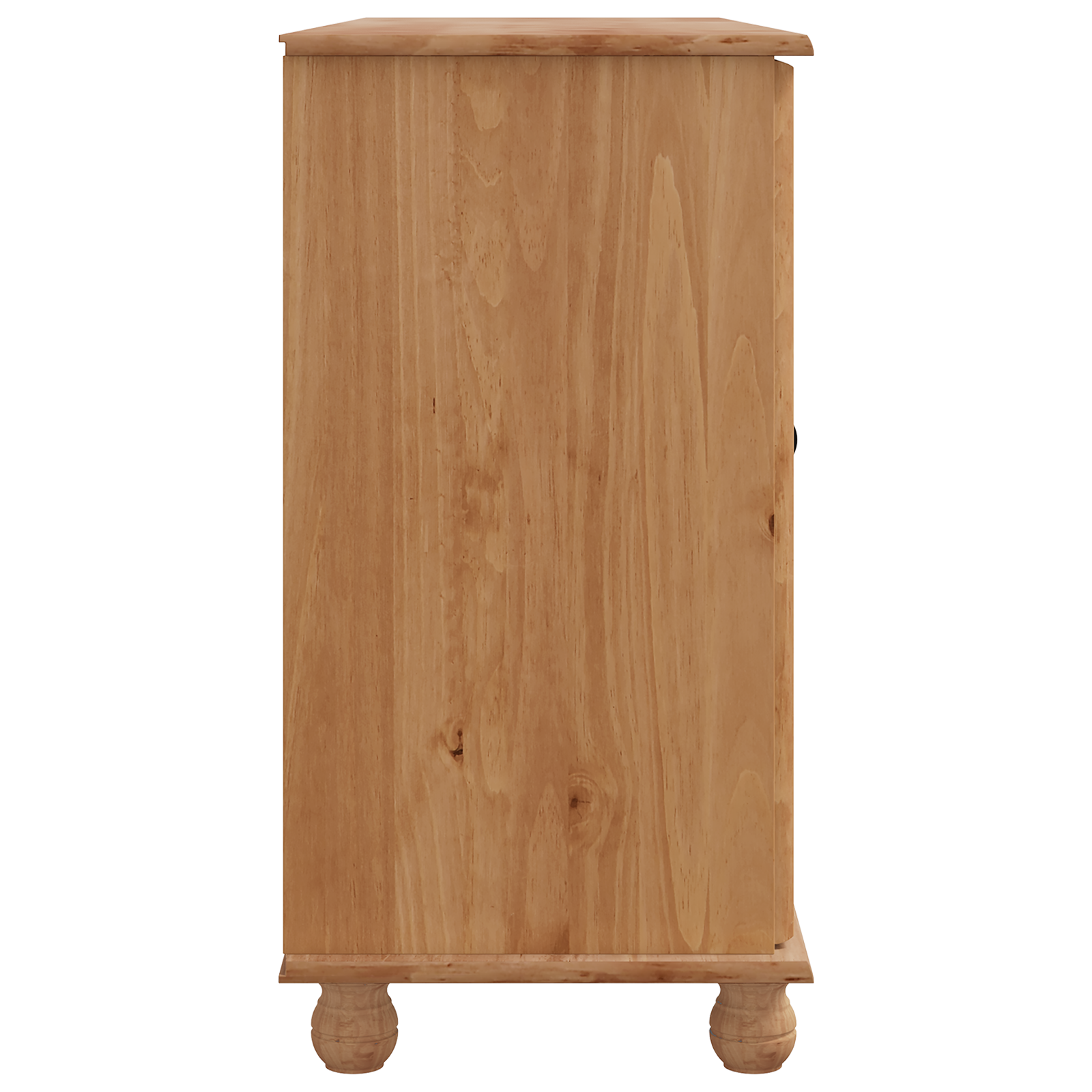 Sideboard "ASKIM" 133,5x40x79 cm Solid Wood Pine - Image 7