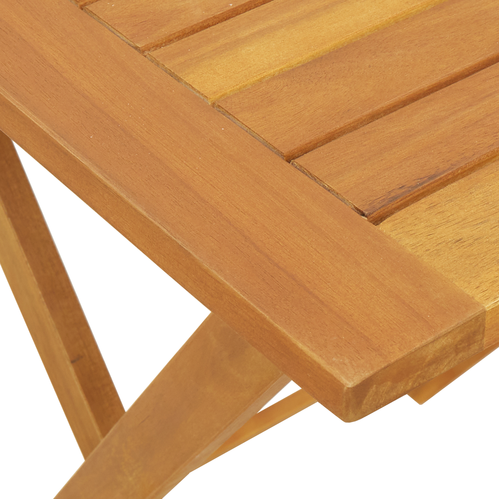 Folding Garden Table Square 60x60x72 cm Solid Wood Acacia - Image 9