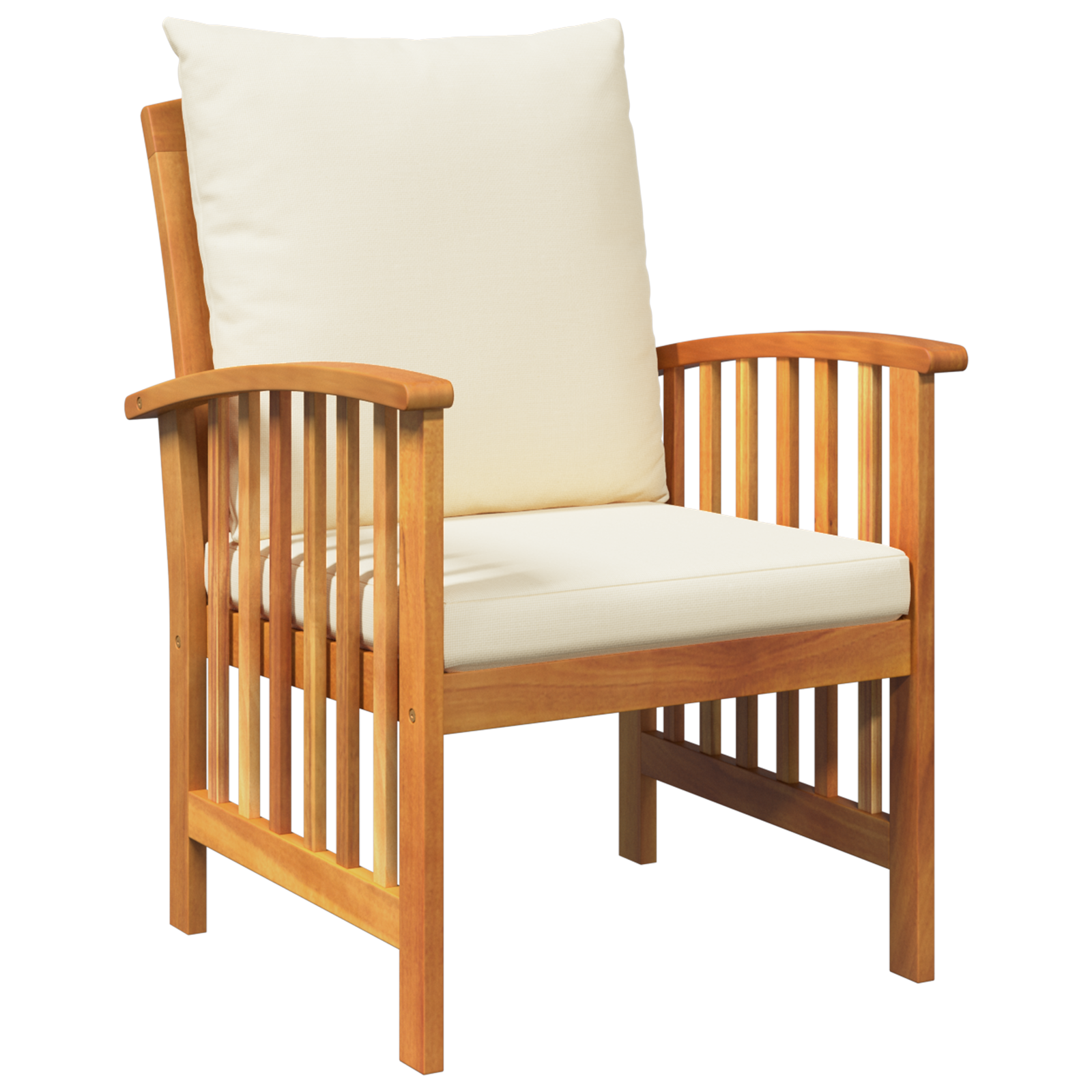 3 Piece Garden Lounge Set with Cushions Solid Acacia Wood - Image 5