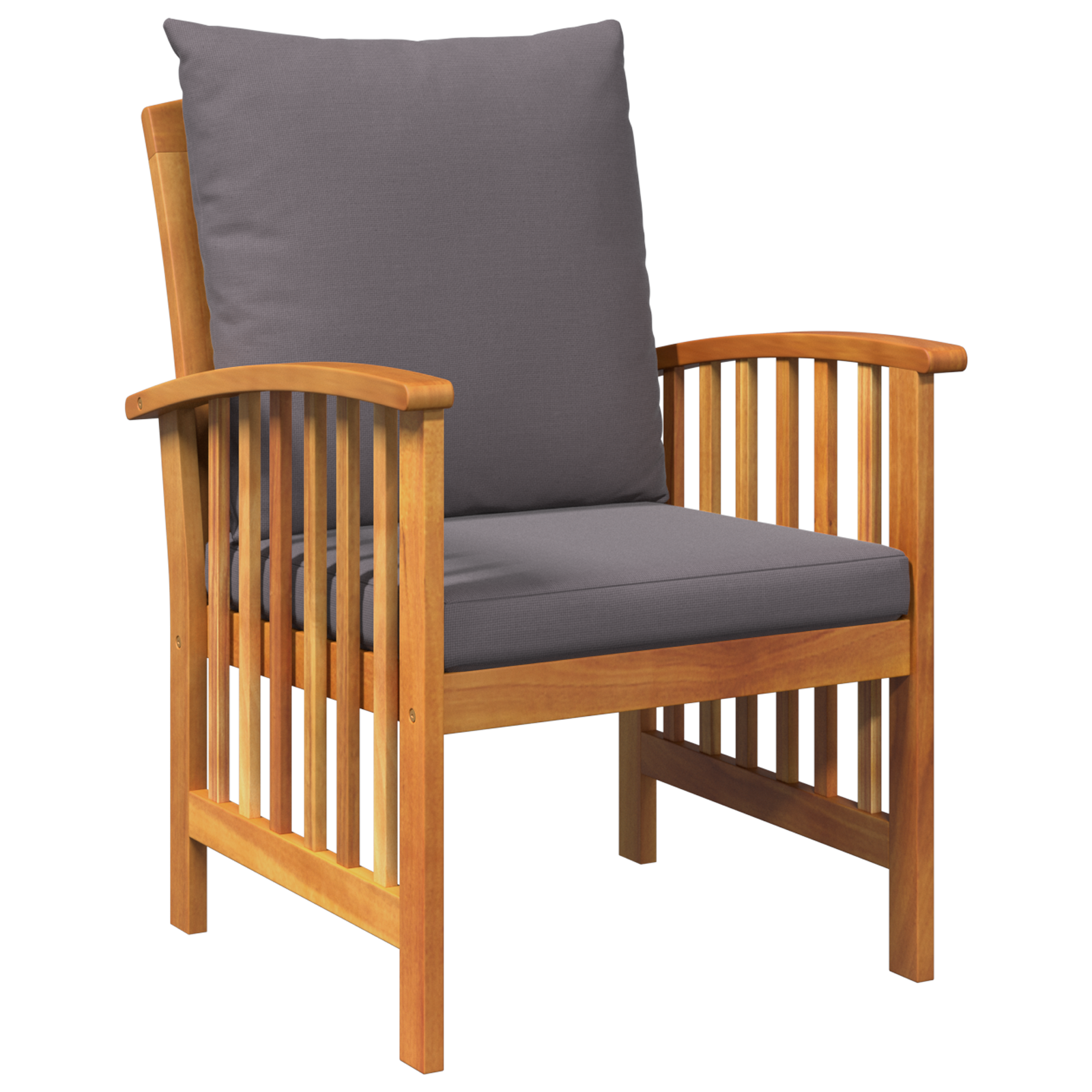 3 Piece Garden Lounge Set with Cushions Solid Acacia Wood - Image 6