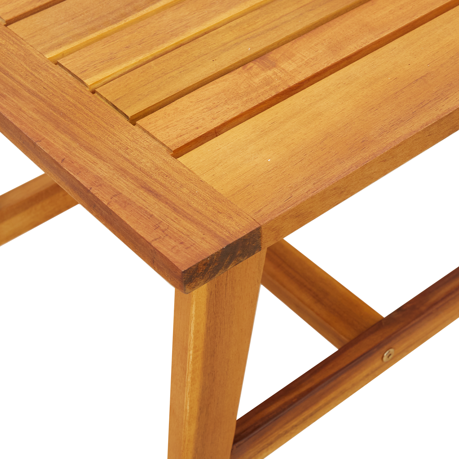 Side Table 45x45x40 cm Solid Wood Acacia - Image 9