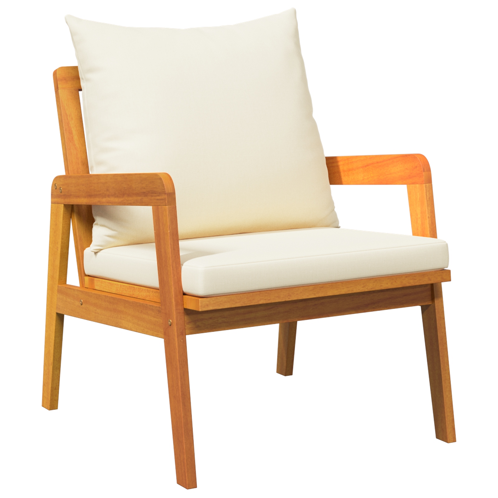 Garden Chairs 2 pcs 59.5x65x71.5 cm Solid Wood Acacia - Image 4