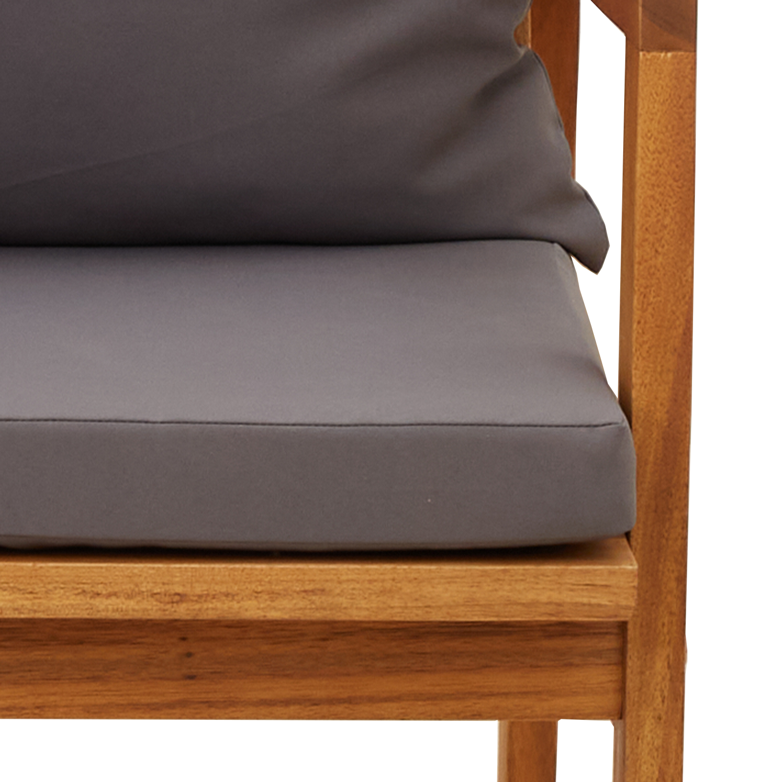 Градински столове 2 бр. 59,5x65x71,5 см Масивна акациева дървесина - Image 9