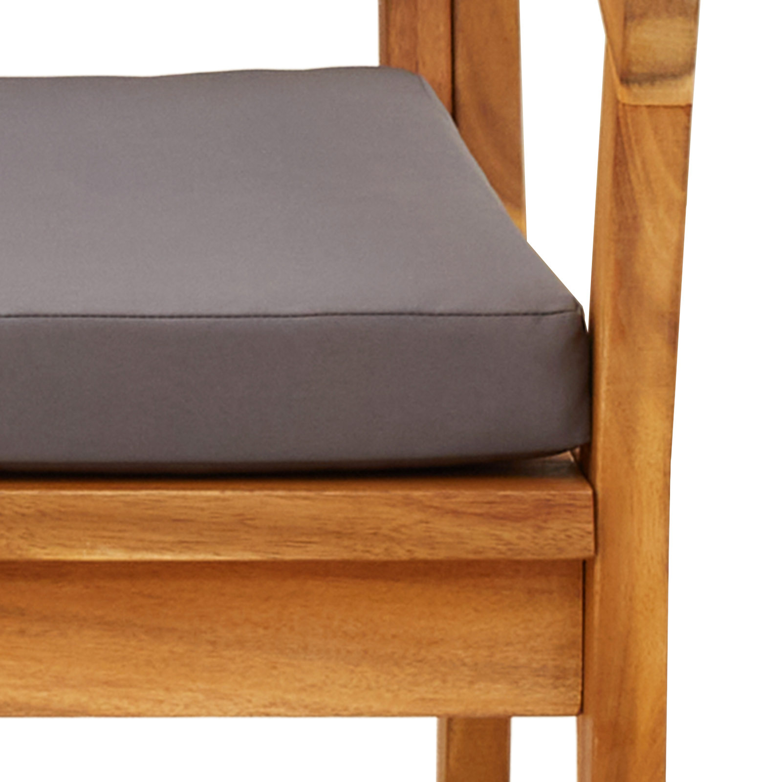 Garden Bench with Cushions 115x70x72 cm Solid Wood Acacia - Image 8