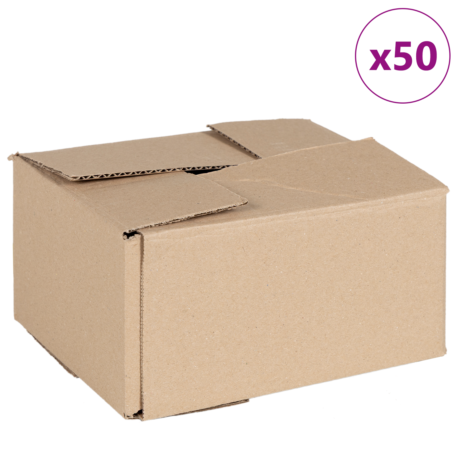 Folding Box 50 pcs 20x15x10 cm Cardboard - Image 2